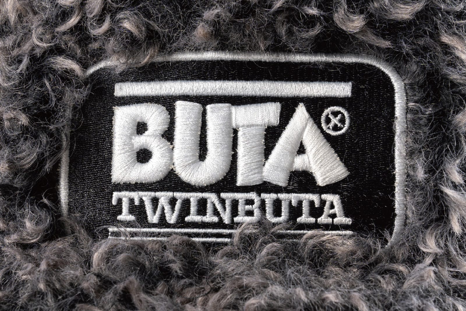 TWINBUTA Heart-Patch Faux Fur Trapper Hat