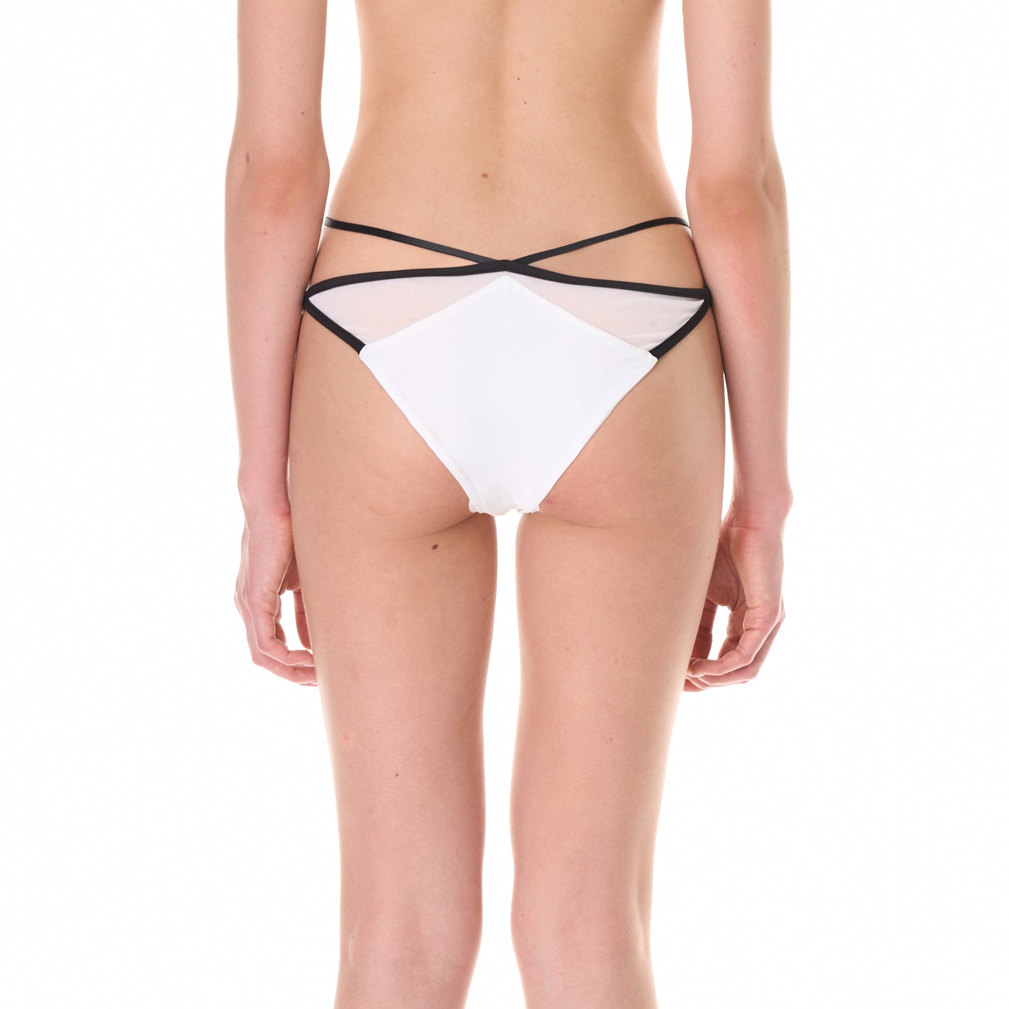 NEVER OFFEND L ANGEL Polka Dot Strappy Bikini Lingerie Set
