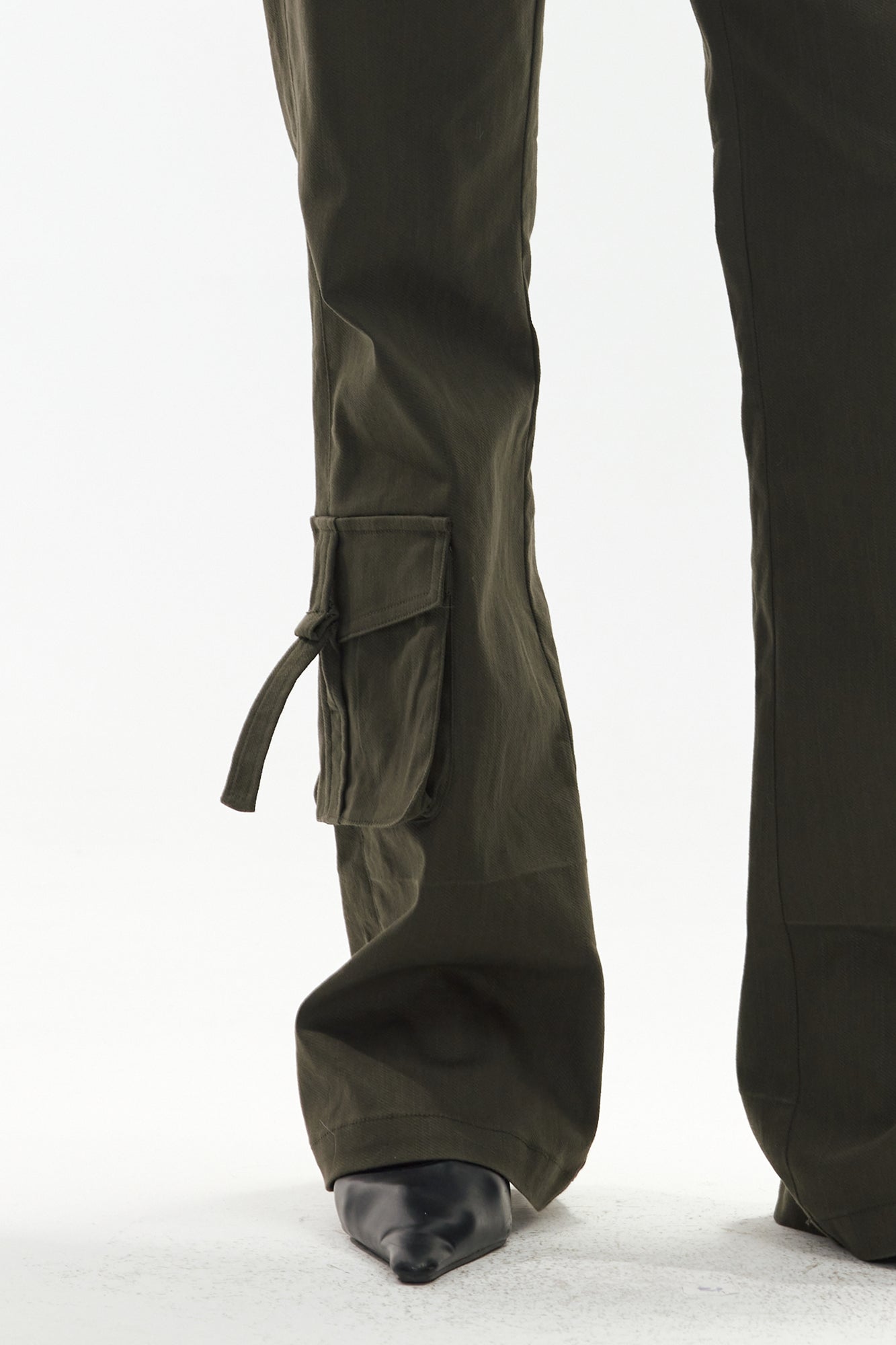 JIUWU PARK Utility Flared Cargo Pants