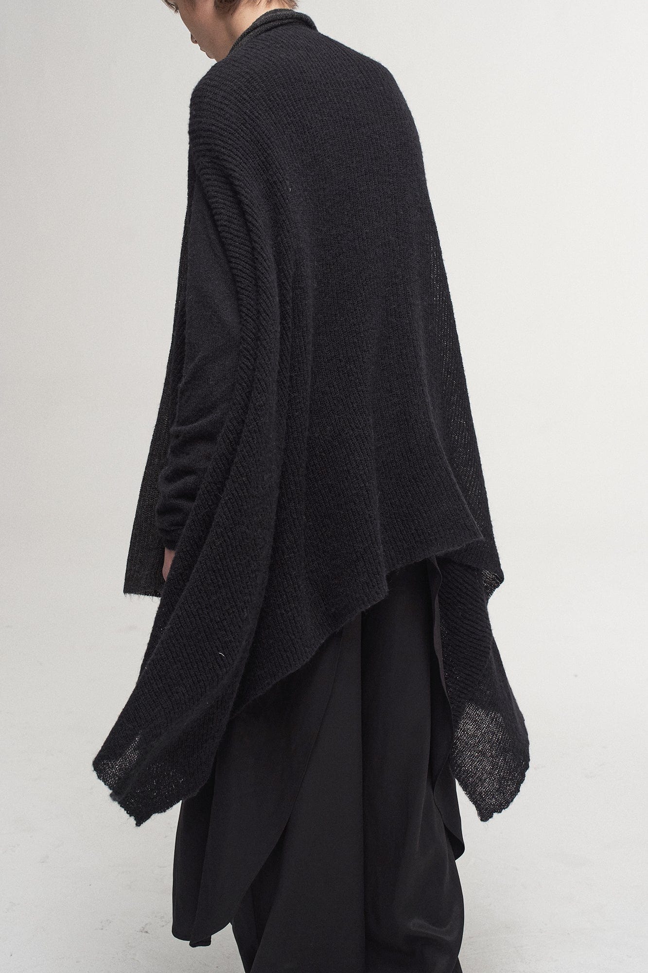 ILNya Nieternite Nifutur Convertible Drape Knit Cape, premium urban and streetwear designers apparel on PROJECTISR.com, ILNya Nieternite Nifutur