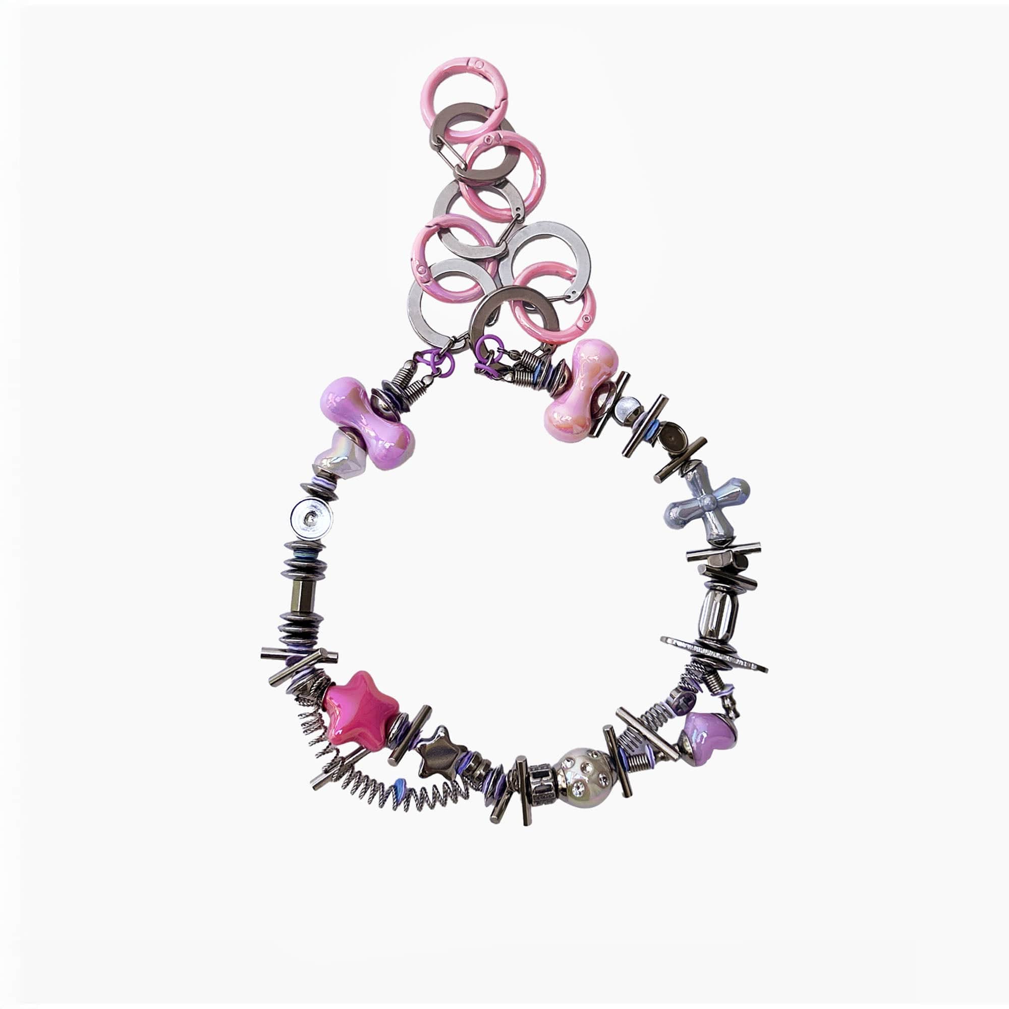 ILLUSORY Time Machine Coil-Link Necklace, premium urban and streetwear designers apparel on PROJECTISR.com, ILLUSORY