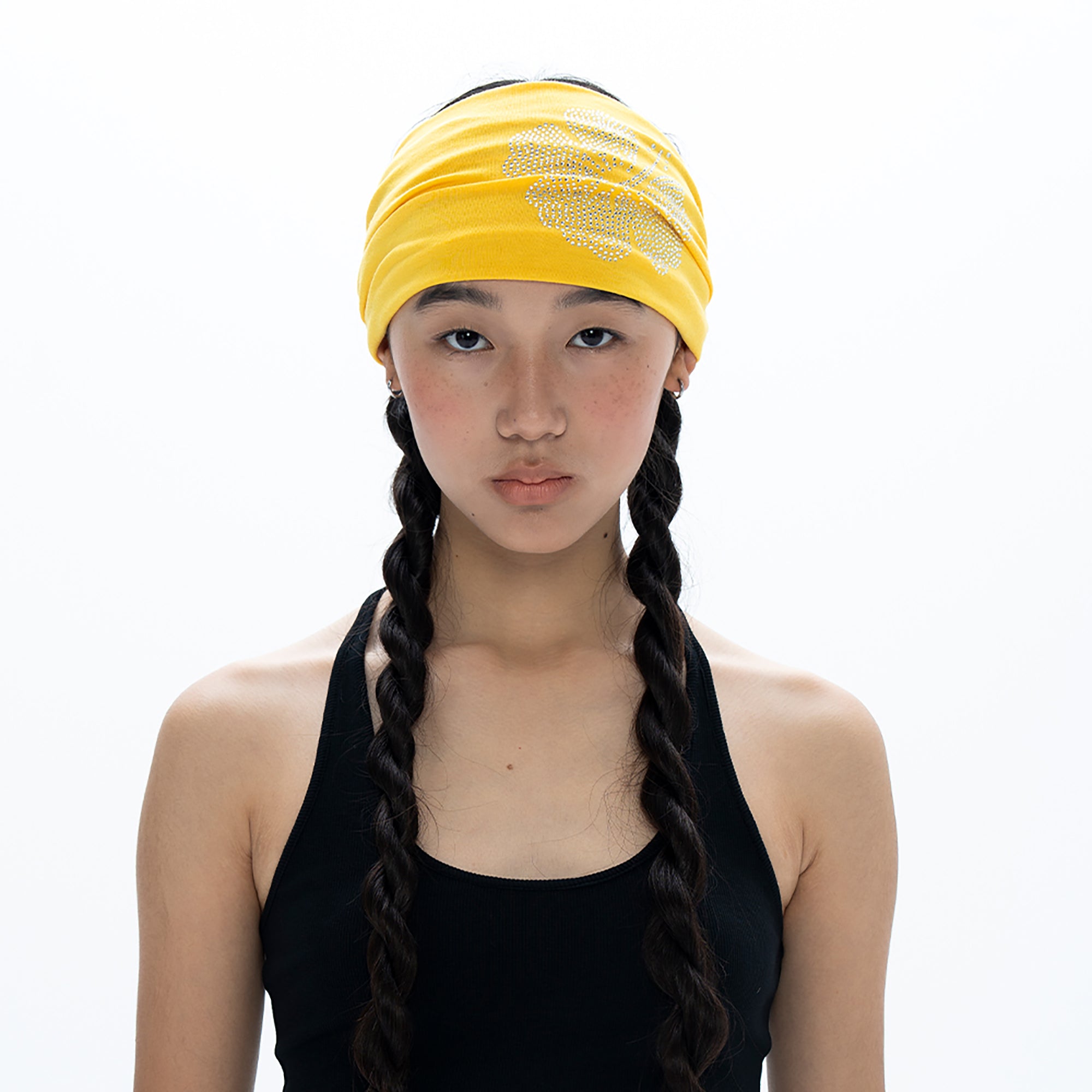 PCLA Hibiscus Diamond Stretchable Headband