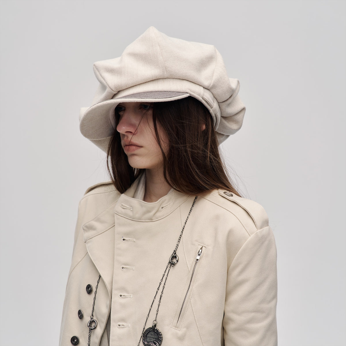 ILNya Nieternite Nifutur Retro Newsboy Cap