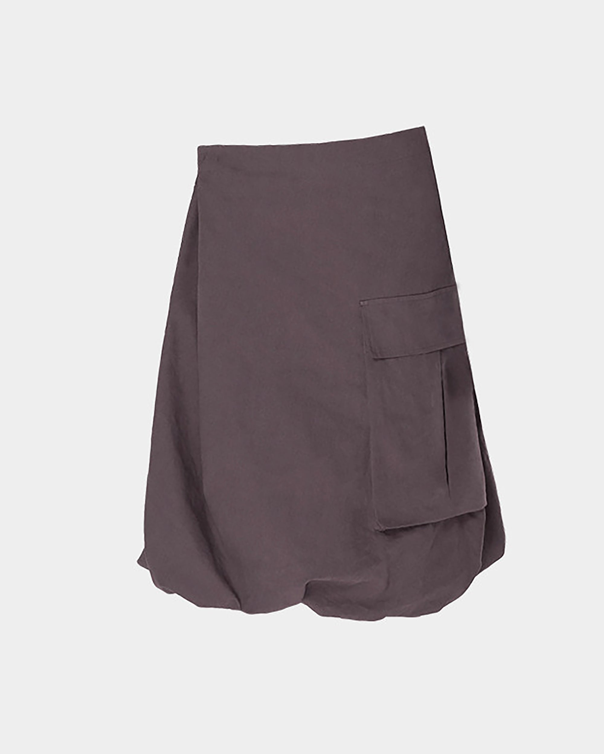 COMMAND N Cargo Pocket Balloon Midi Skirt