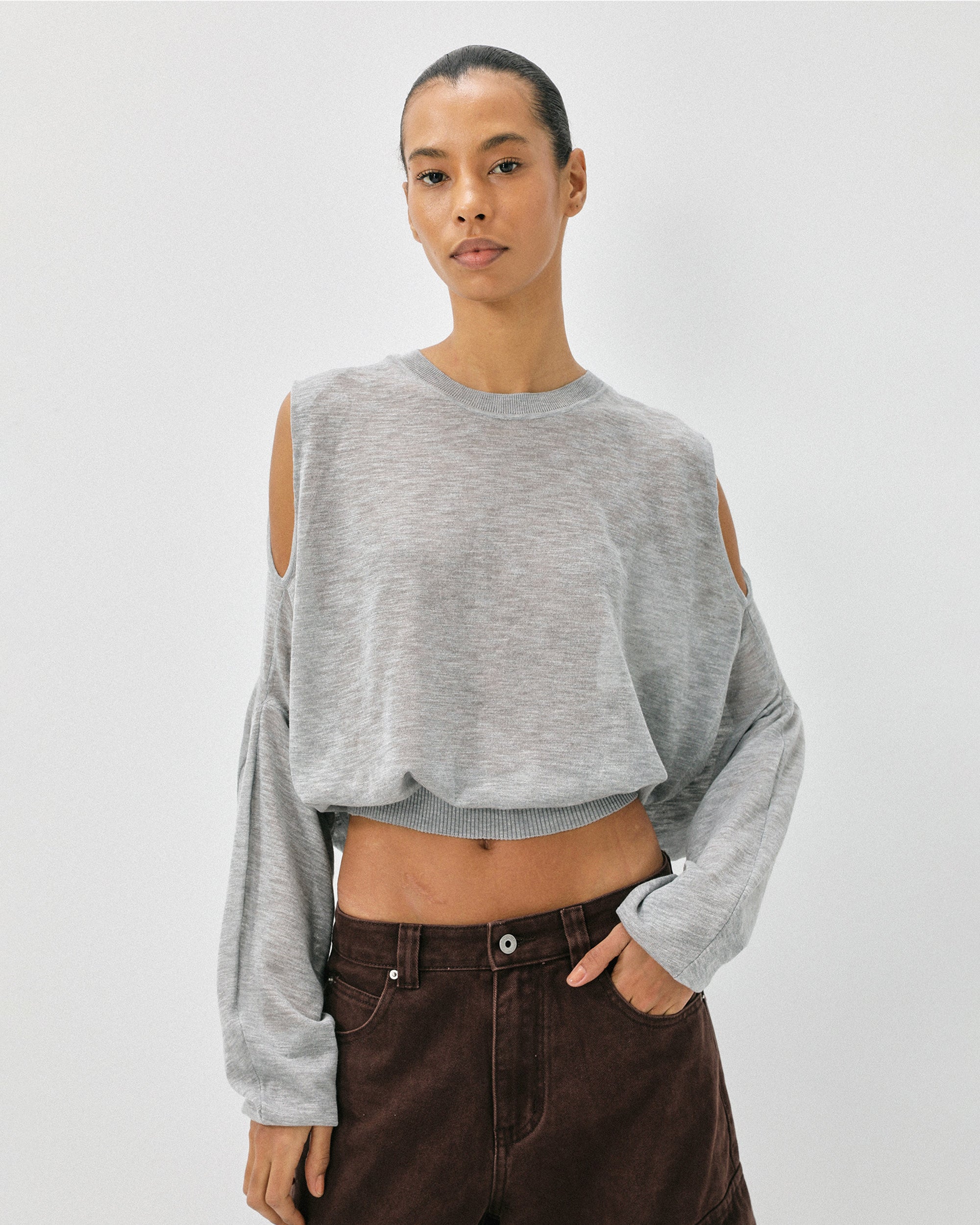 COMMAND N Layered Tie-Waist Sleeveless Tank