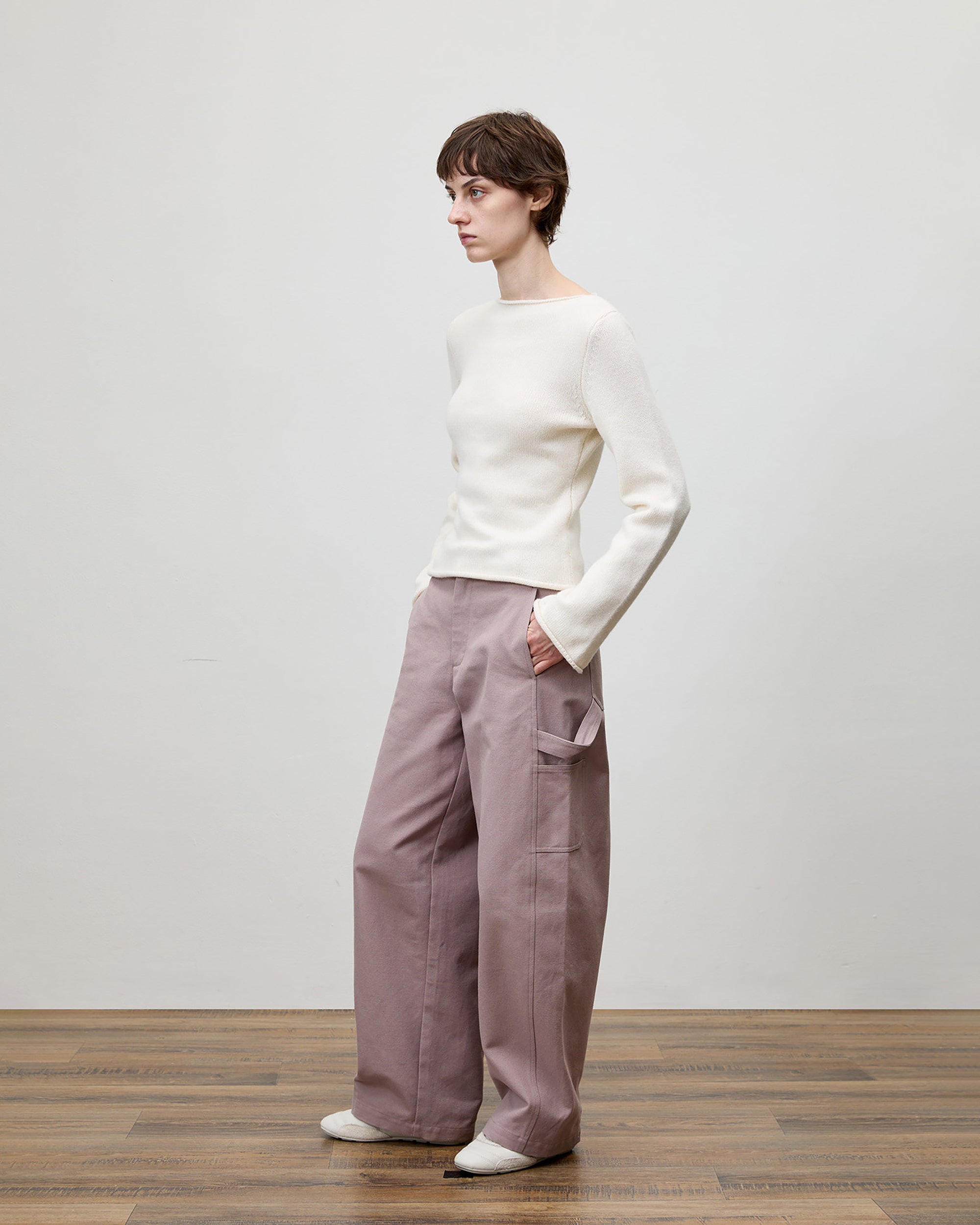 COMMAND N Curved Heavy Canvas Workwear Pants
