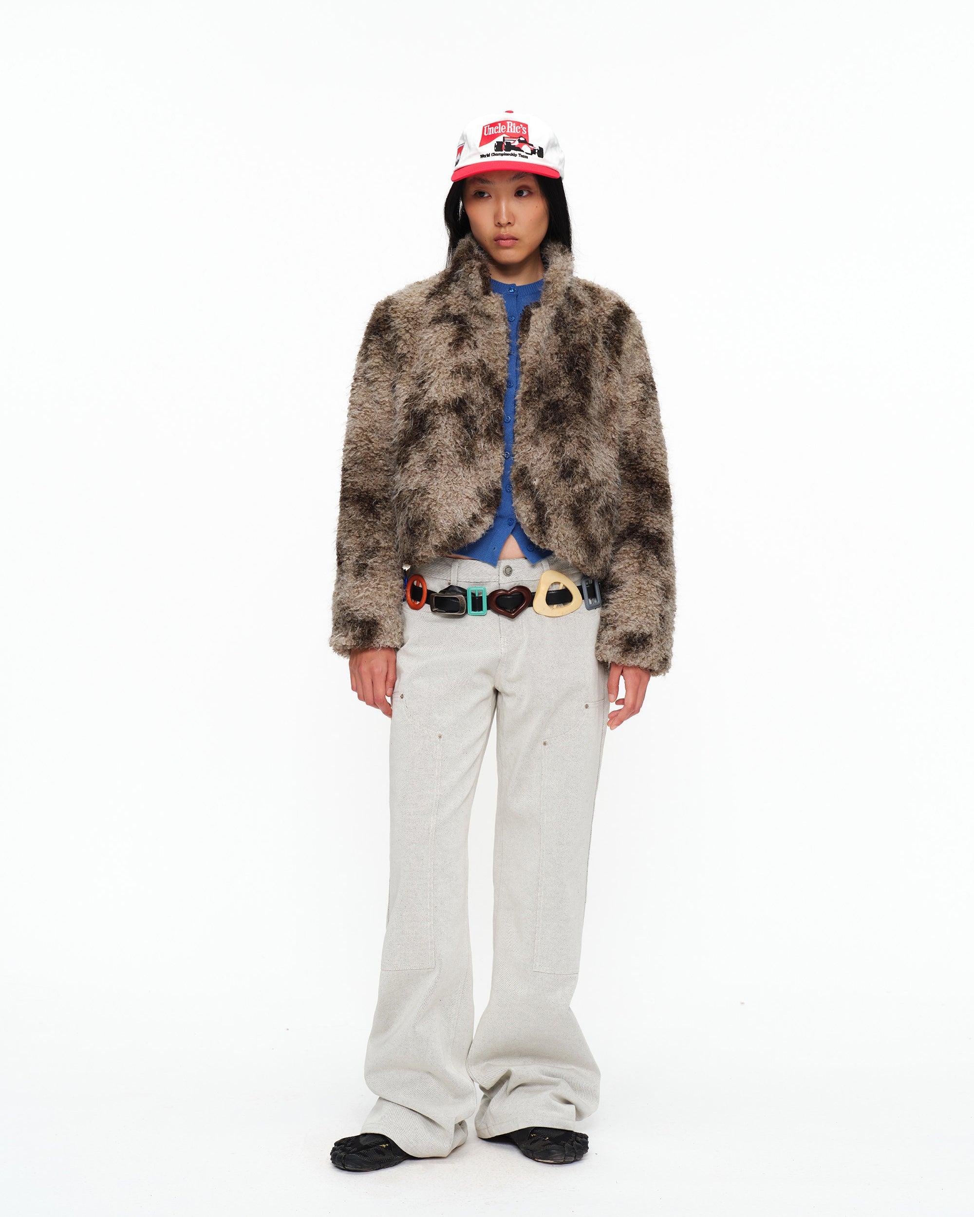 OINIMI Wing Stitch Double-Keen Straight-Leg Jeans