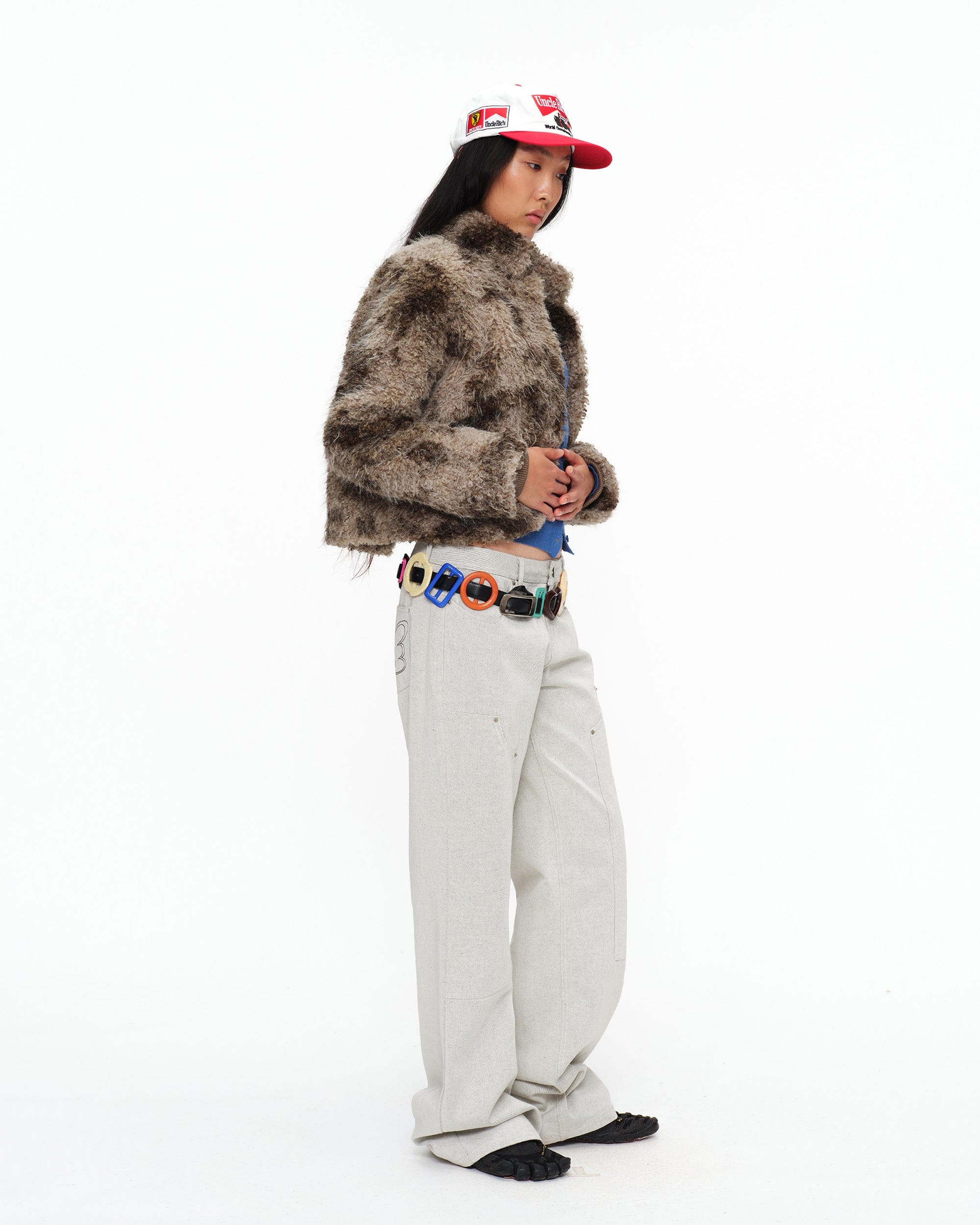 OINIMI Wing Stitch Double-Keen Straight-Leg Jeans