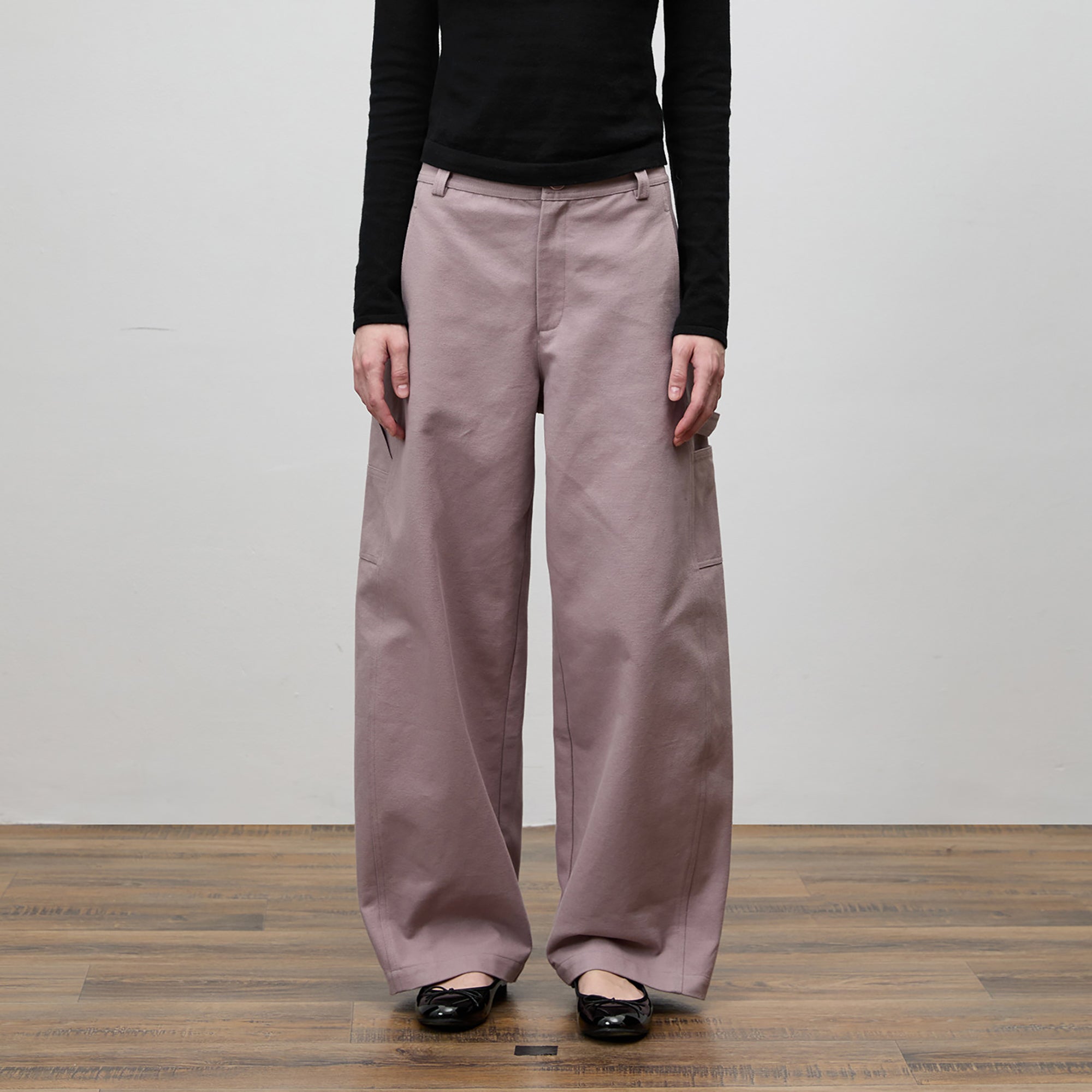COMMAND N Curved Heavy Canvas Workwear Pants