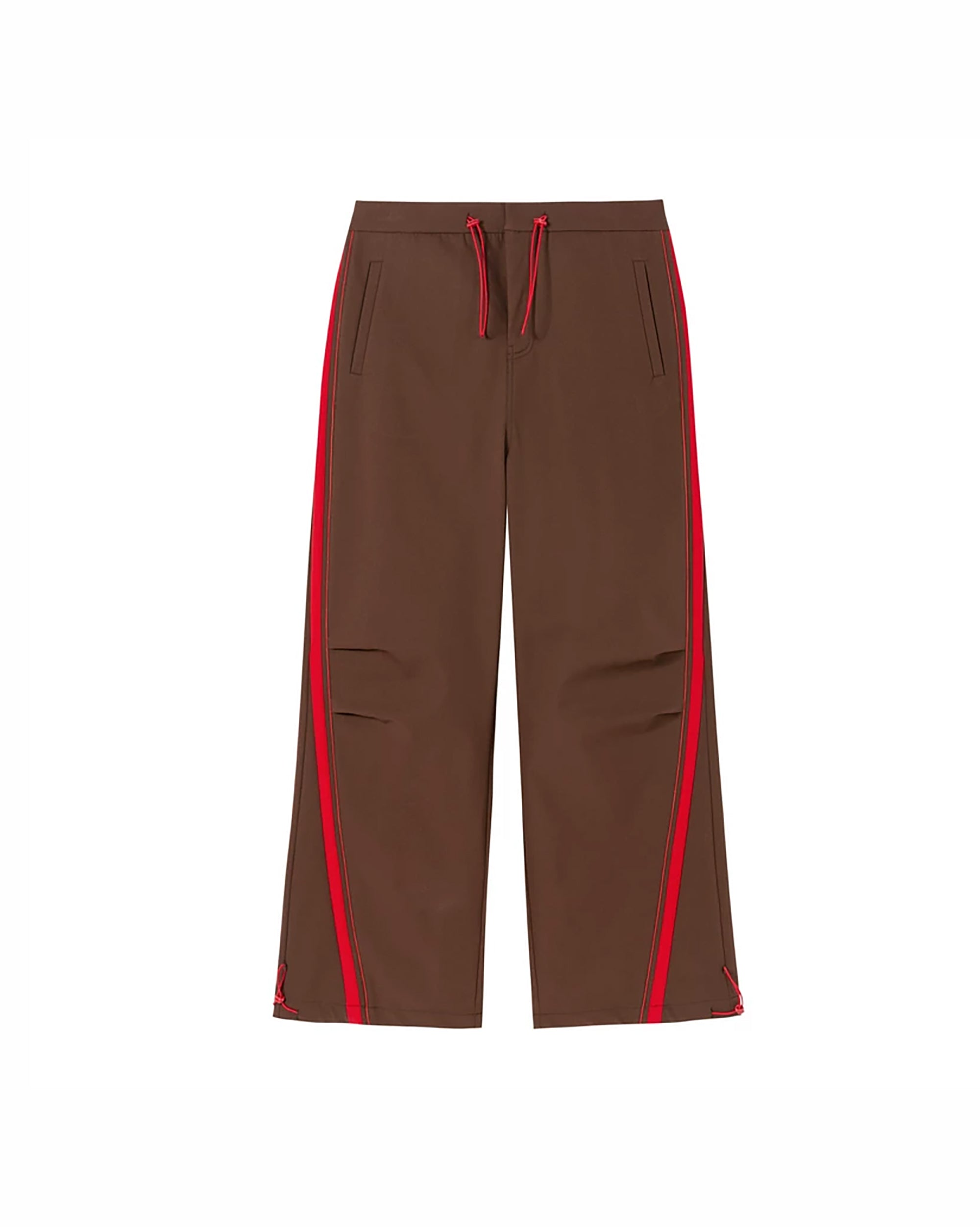 SOFITTE Contrast Curved-Stripe Drawstring Pants