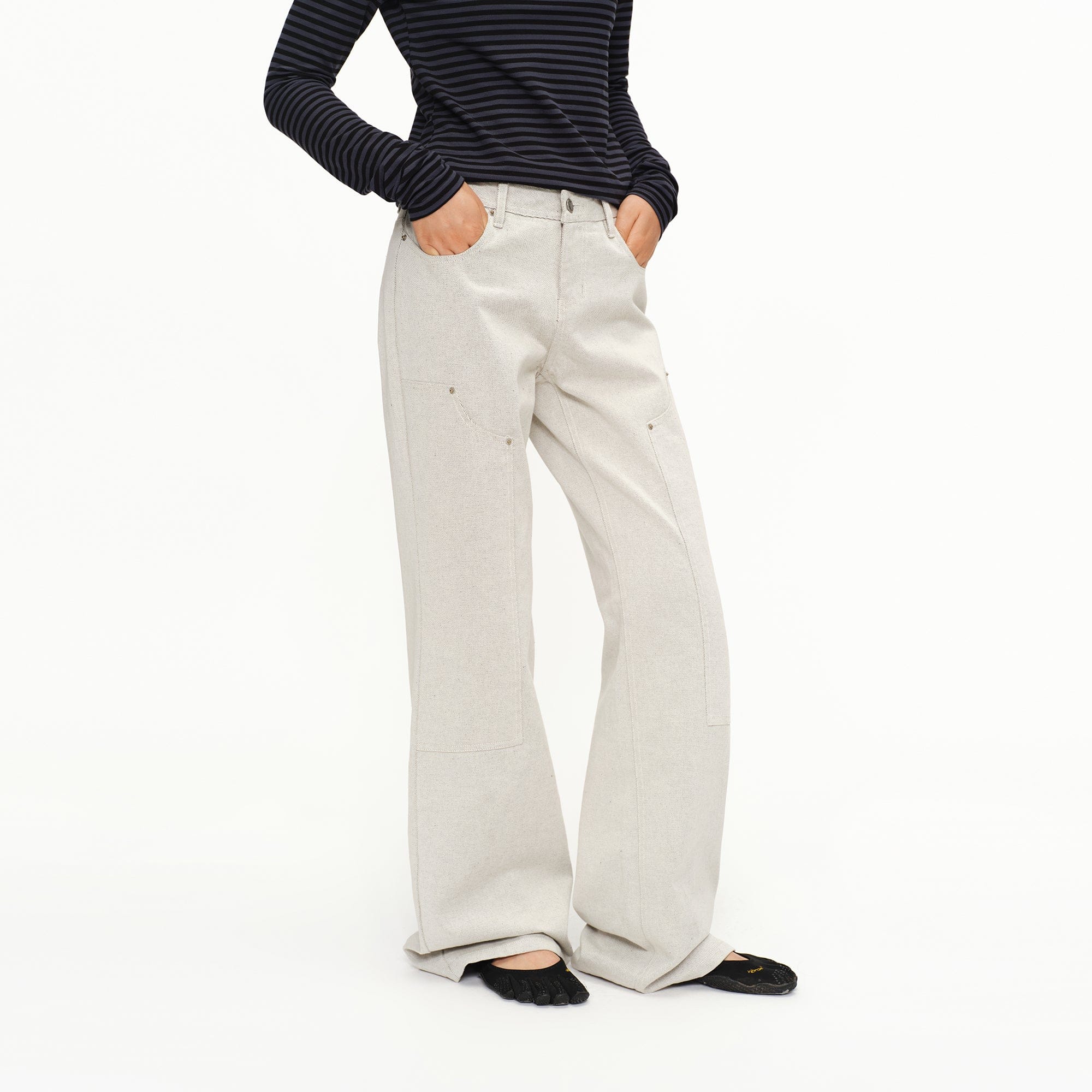 OINIMI Wing Stitch Double-Keen Straight-Leg Jeans