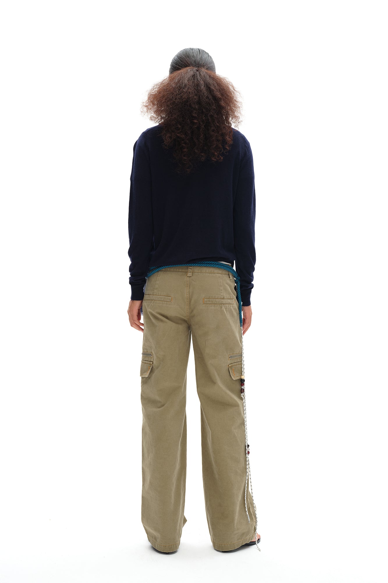 OINIMI Utility Multi-Pocket Paneled Cargo Pants