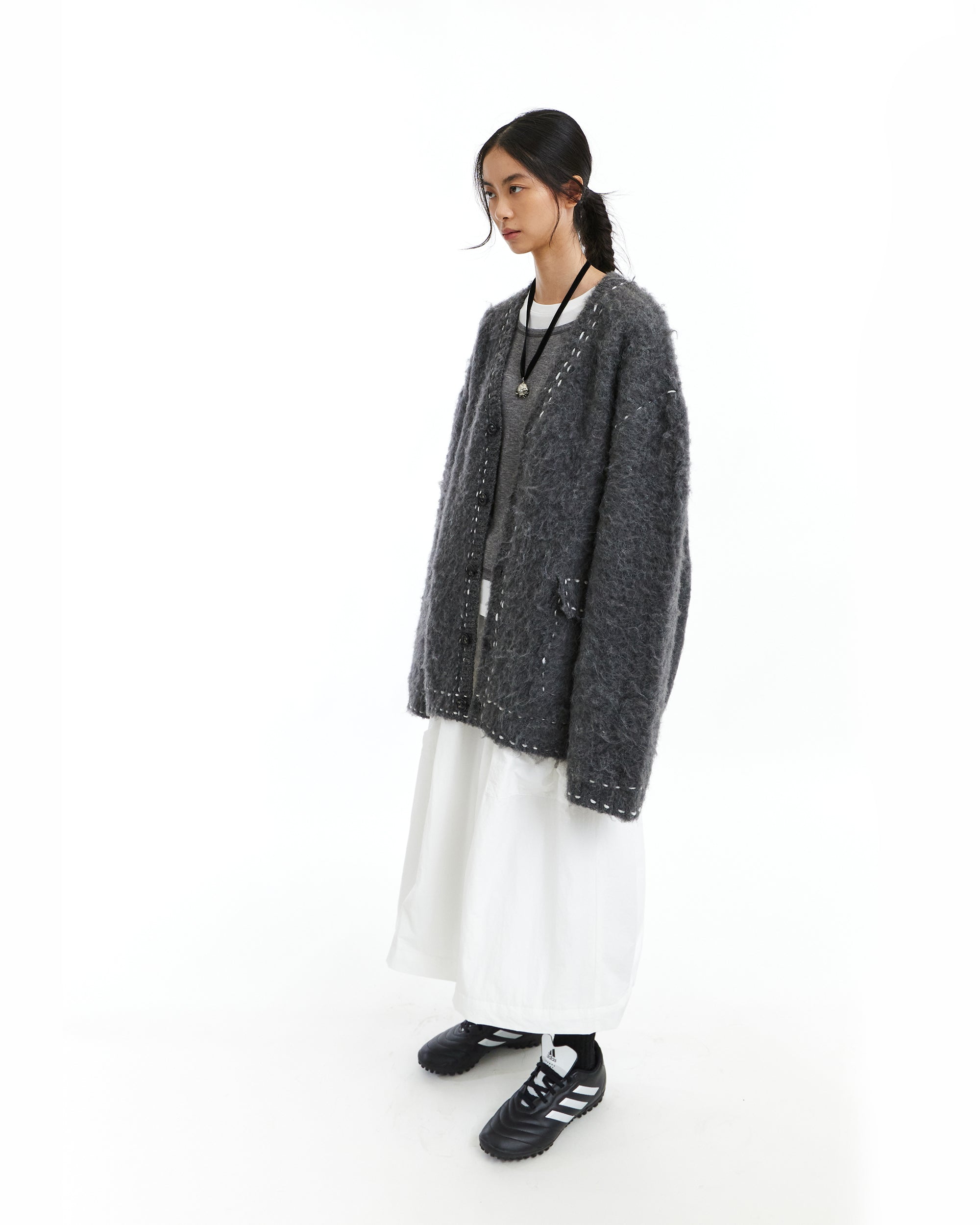 NEVERSEEZ Modern Quilted Air-Layer Skirt