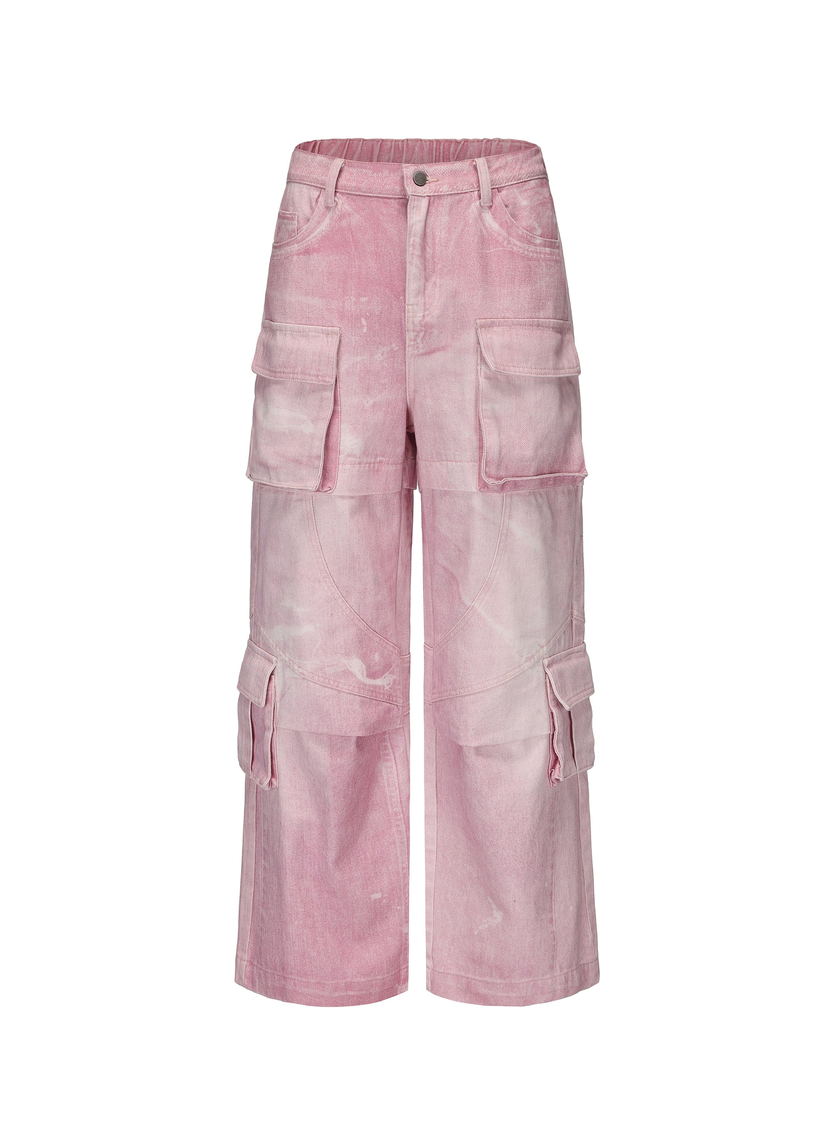 VANN VALRENCE Structural Multi-Pockets Cargo Jeans, premium urban and streetwear designers apparel on PROJECTISR.com, VANN VALRENCE