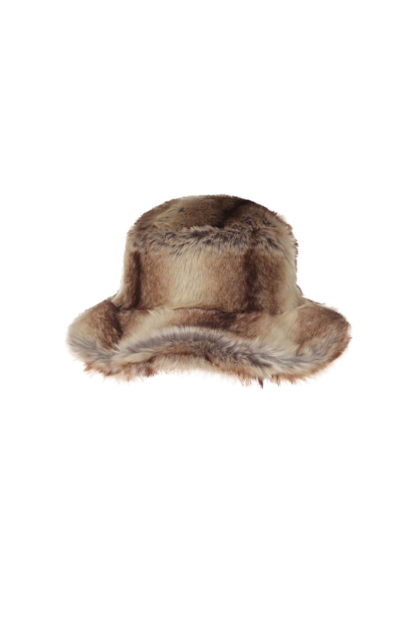 NEVER OFFEND L ANGEL Gem-Embellished Furry Bucket Hat