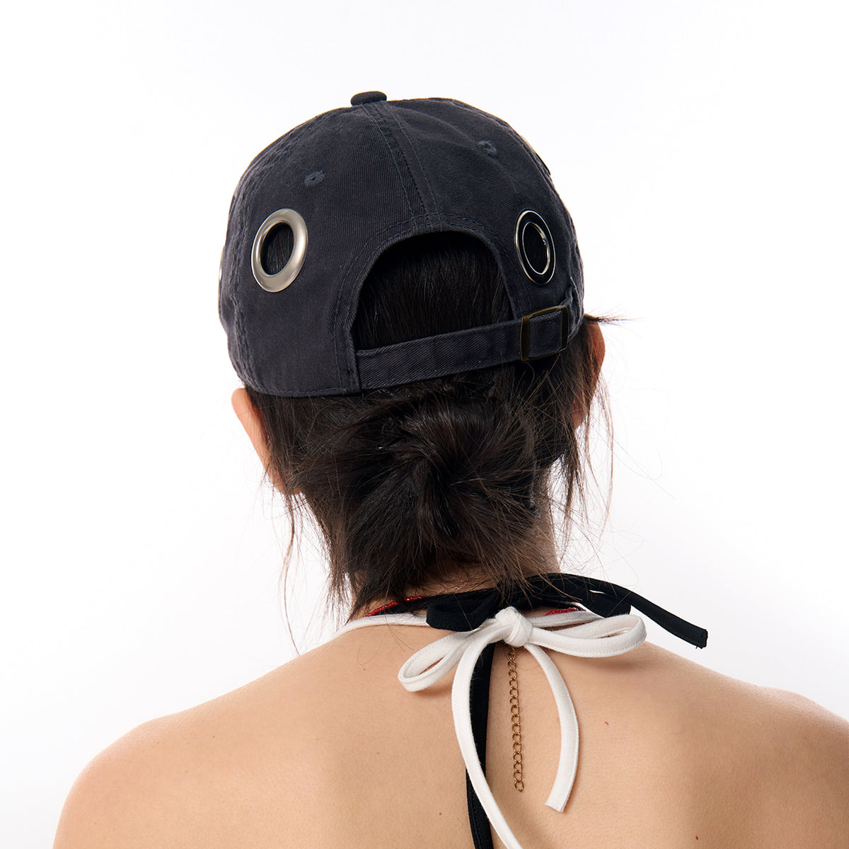HSUSE Irregular Eyelet Baseball Cap