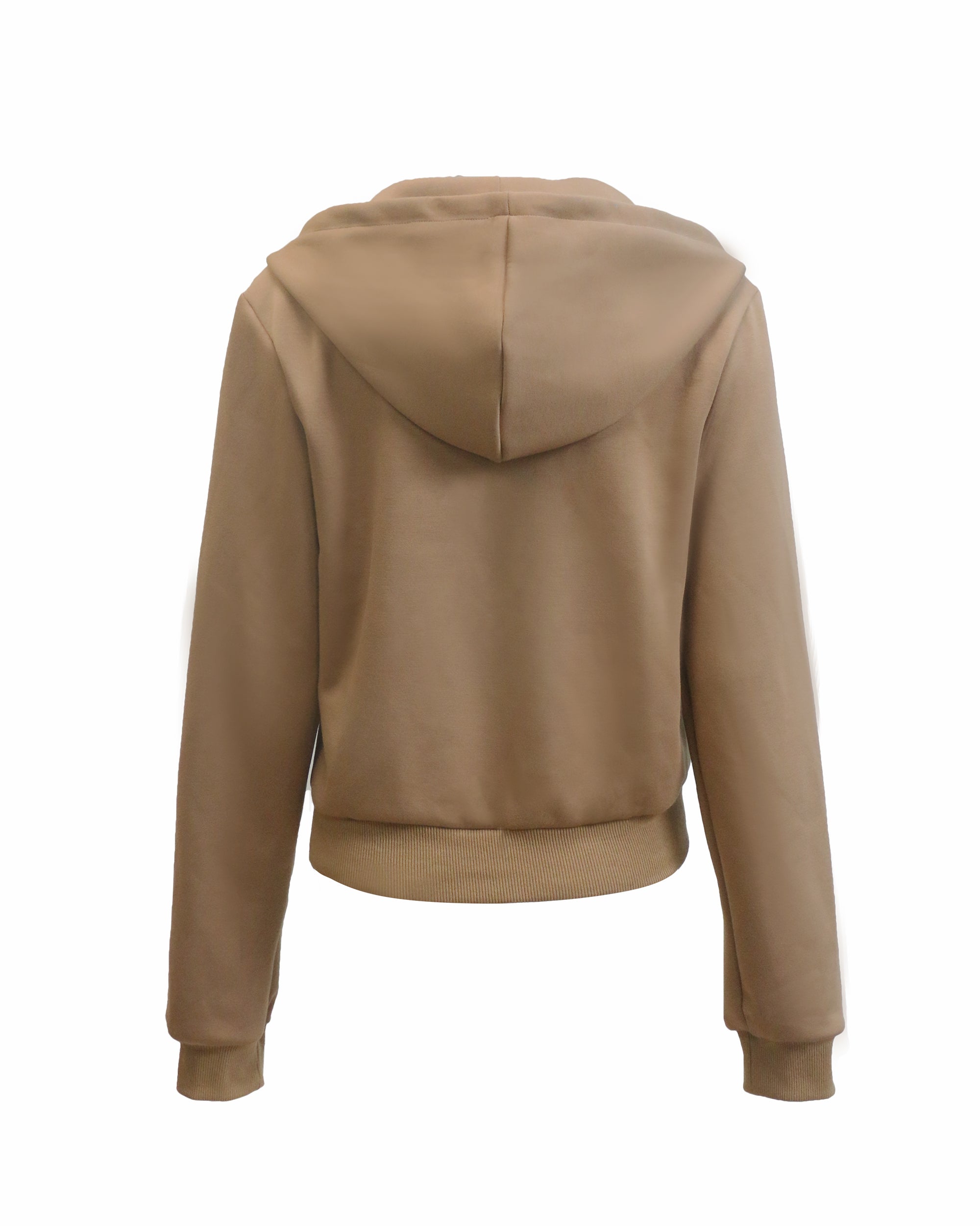 THE NEVERMORE Graffiti Ribbed Hem Cropped Hoodie