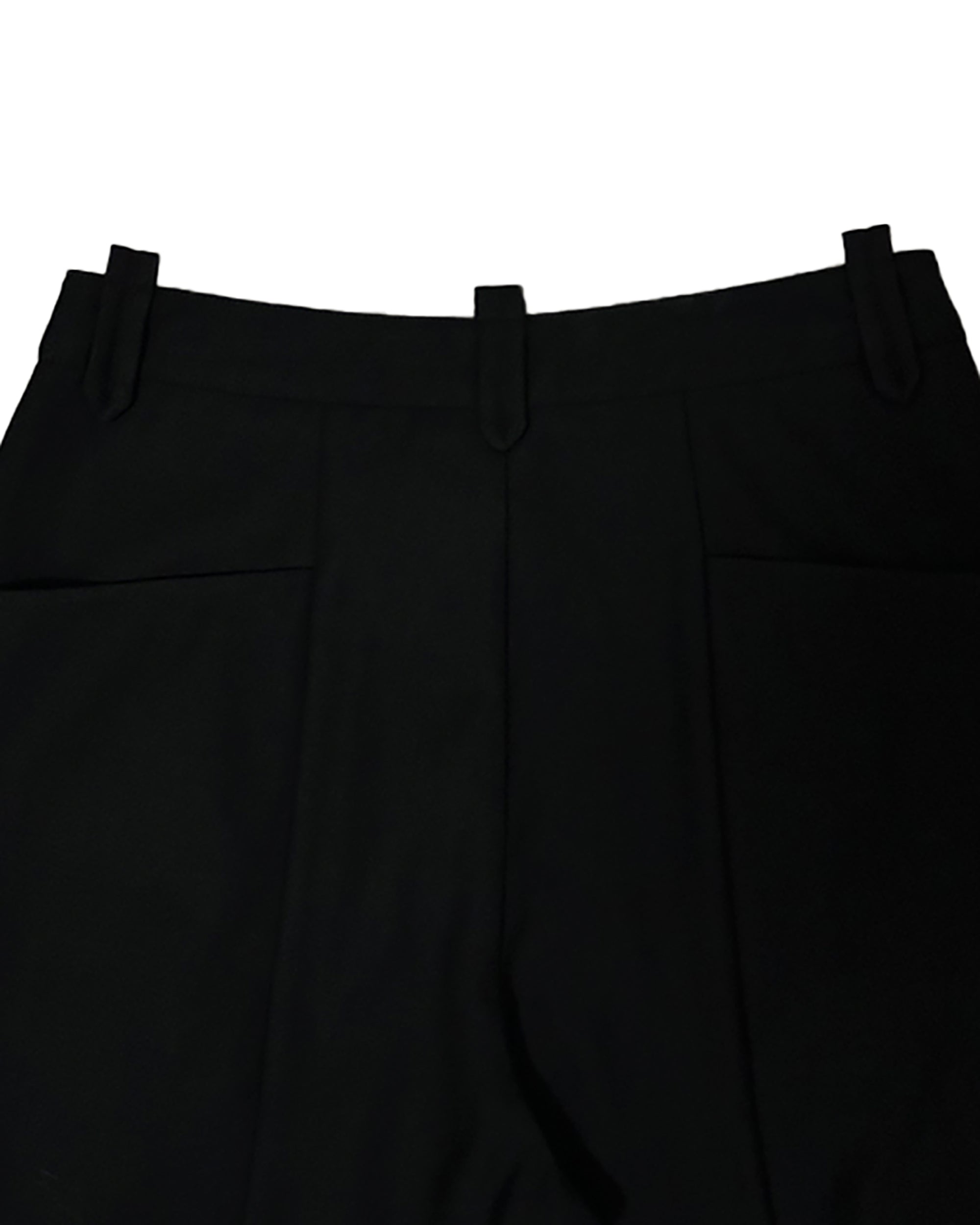 CONFUN Classic Pleated Wide-Leg Trousers