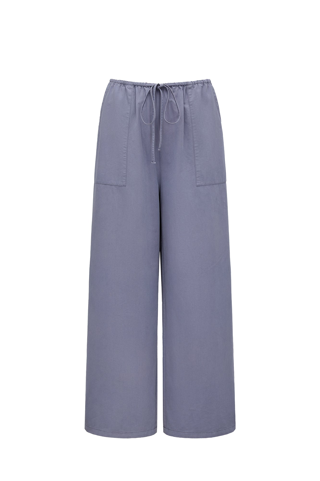 OINIMI Drawstring Wide-Leg Utility Pants