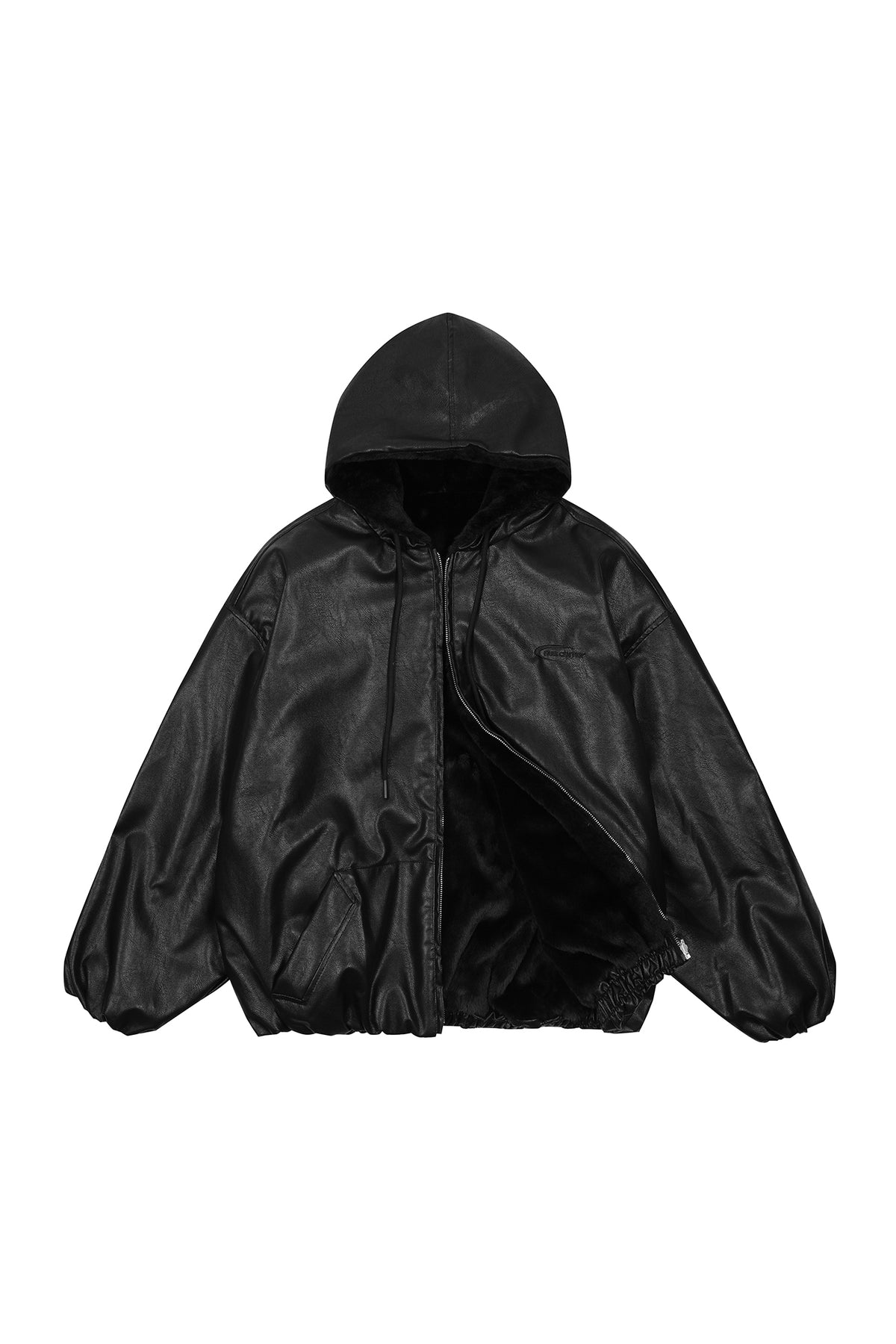 FREE CENTER Reversible Faux Fur Hooded Jacket