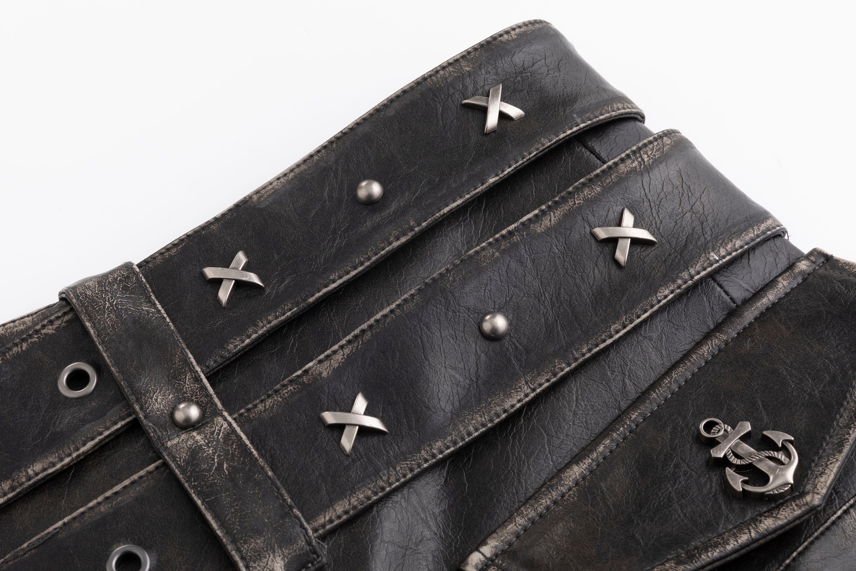 CESTNOUS Multi-Buckle Corset Belt