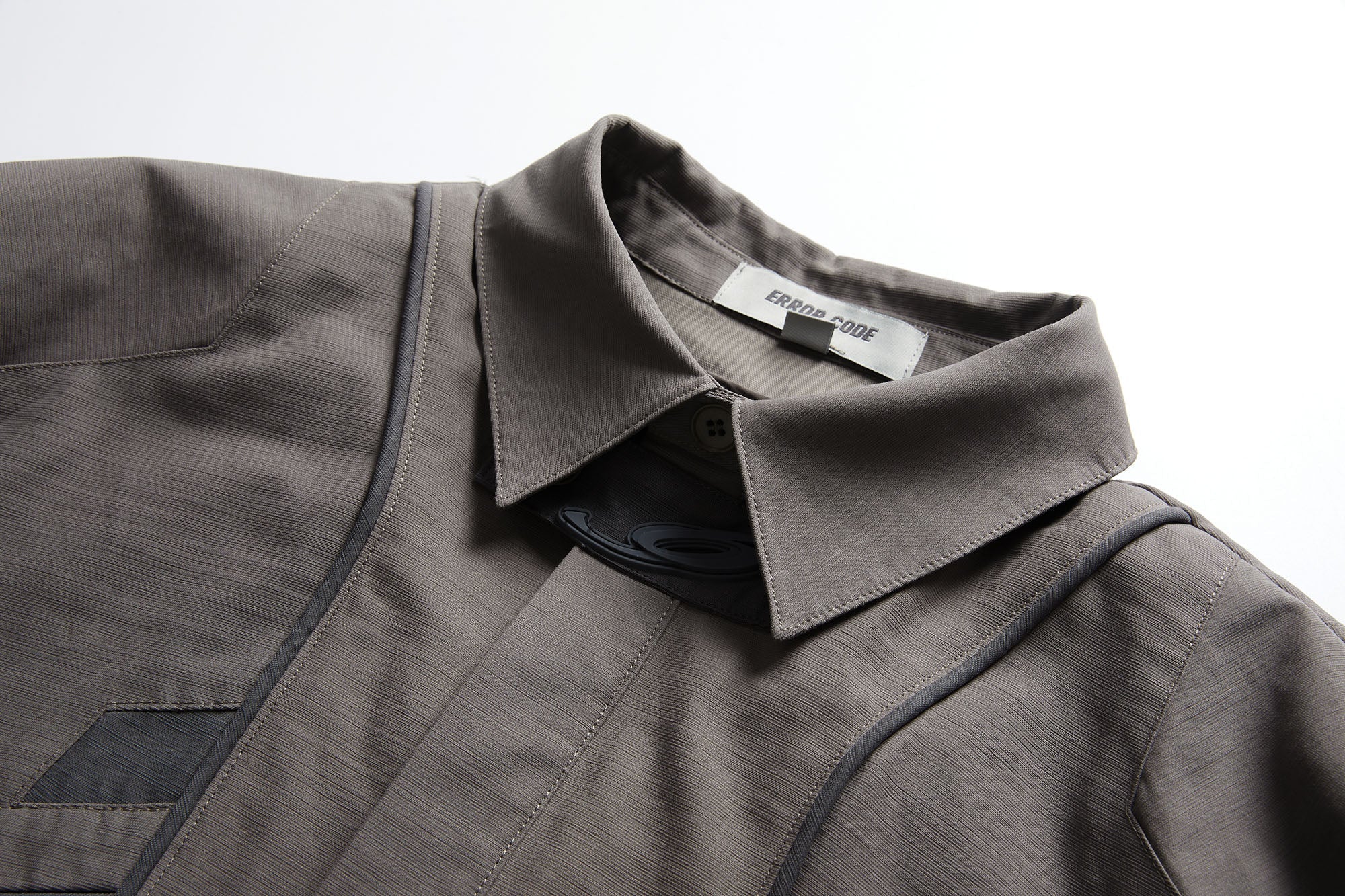 ERROR CODE ROBOT Modular Panel Button-Up Utility Shirt