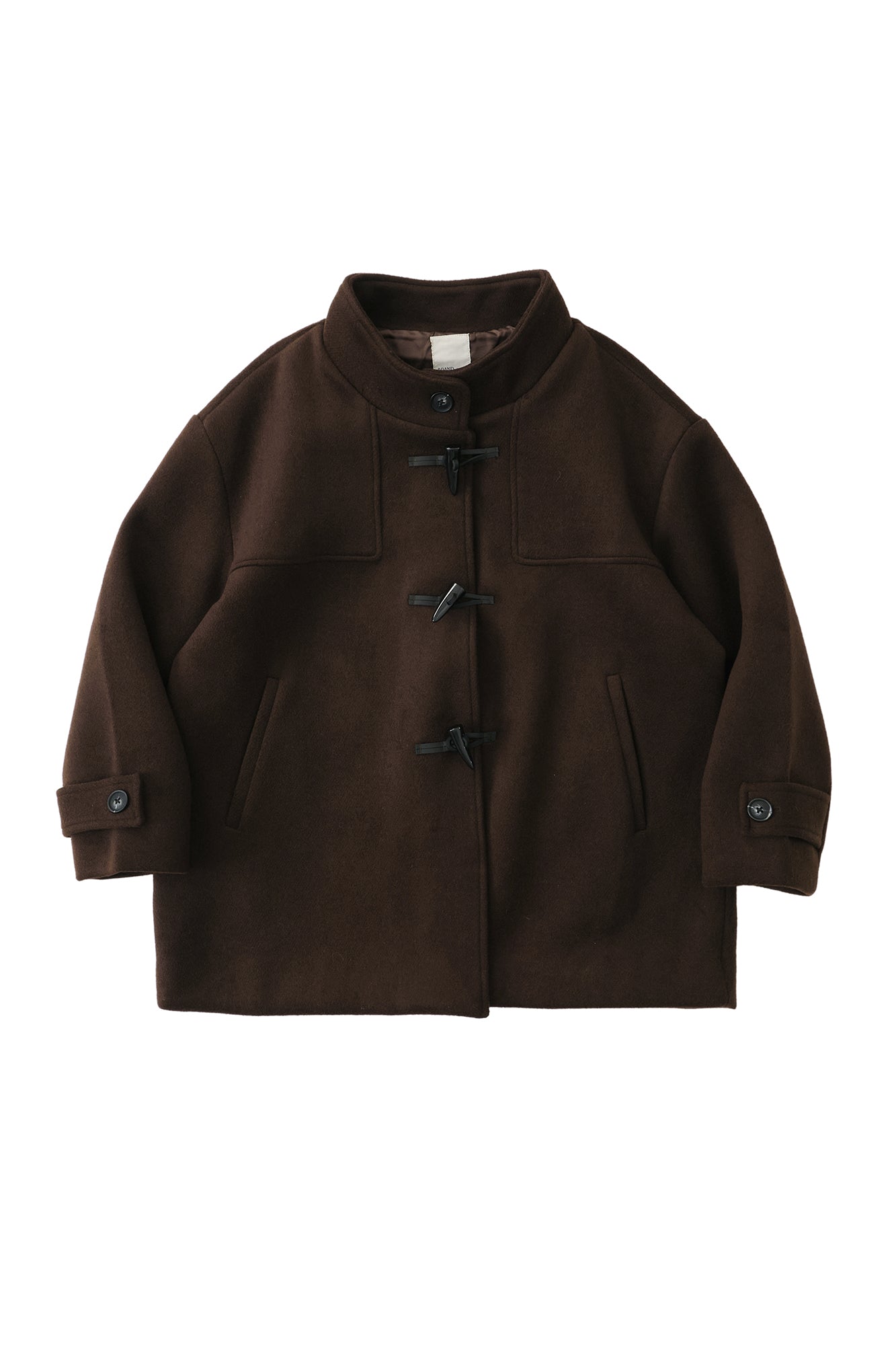 LIVINGTOWN Classic Toggle Wool-Blend Coat