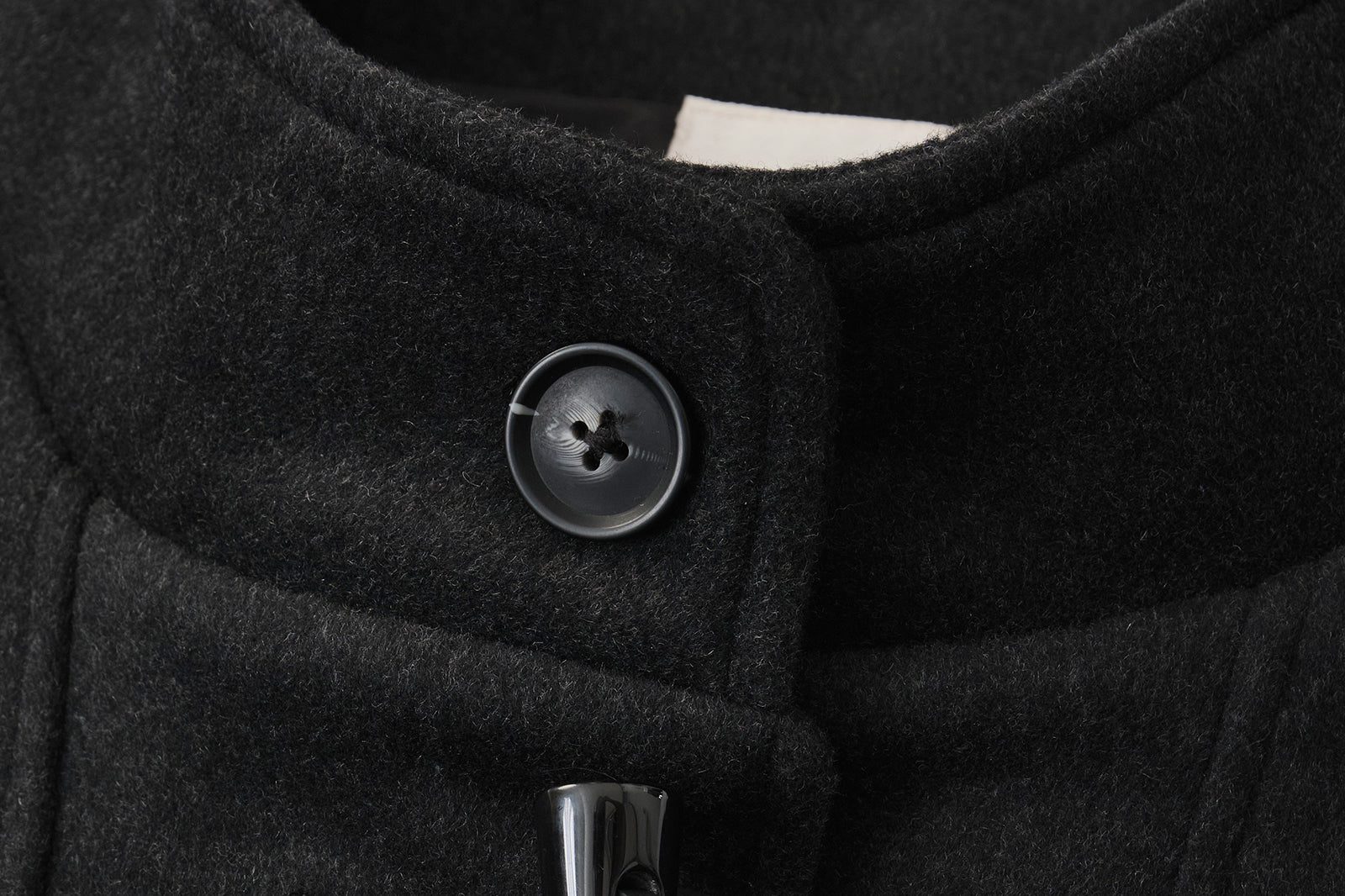 LIVINGTOWN Classic Toggle Wool-Blend Coat