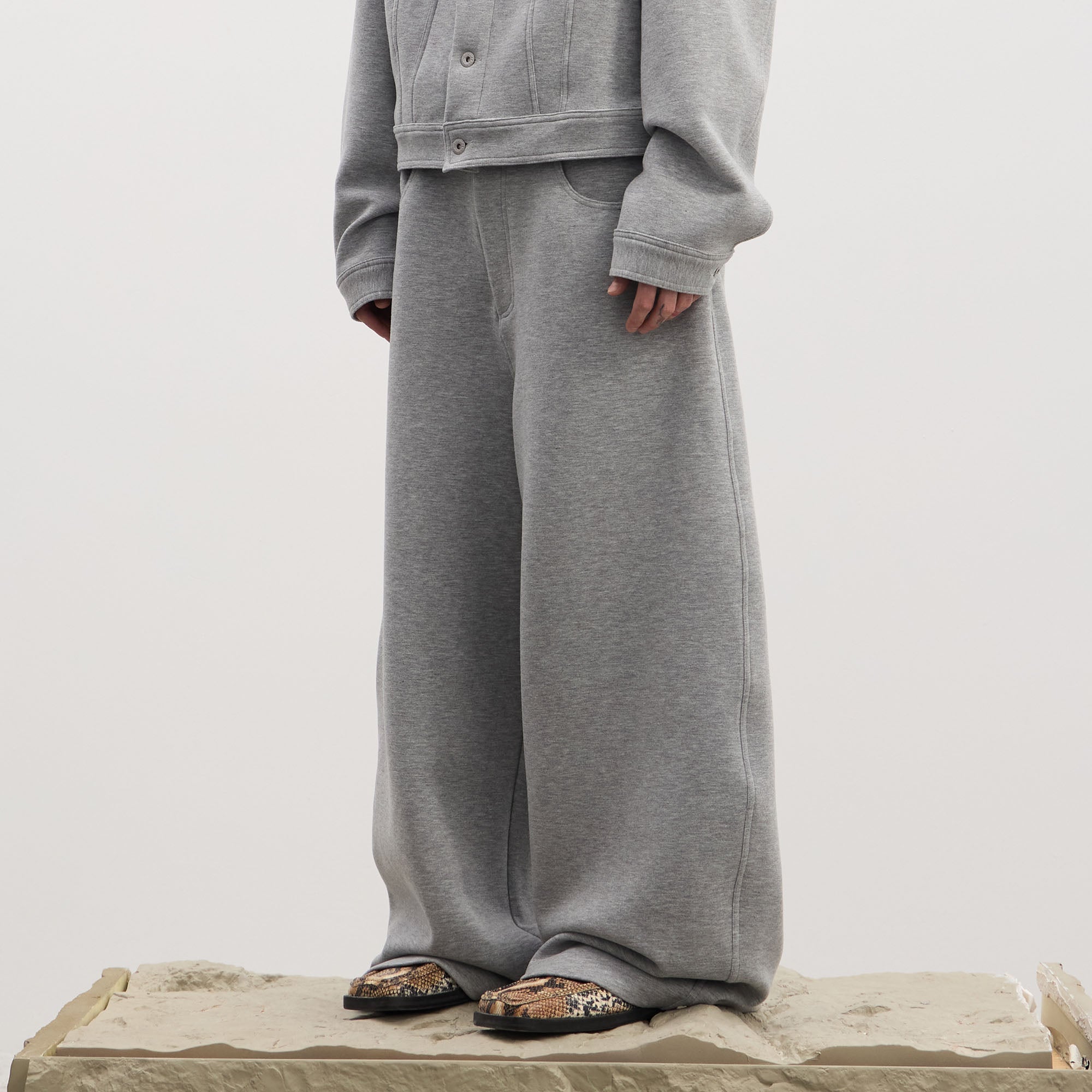 DND4DES Essential Wool-Blend Baggy Pants