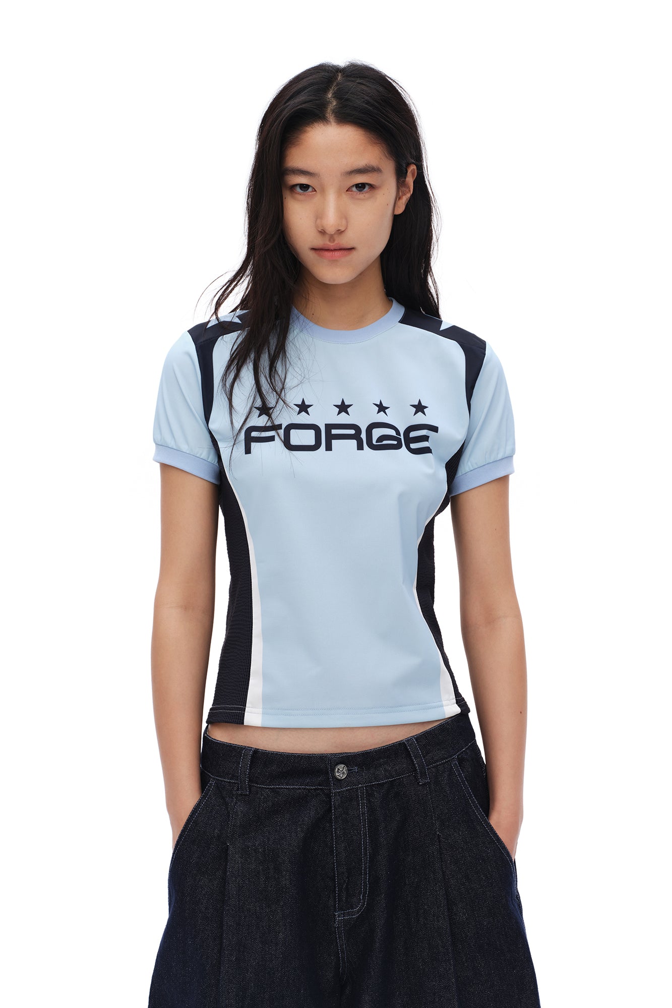 OINIMI Retro Athletic Graphic Raglan T-Shirt