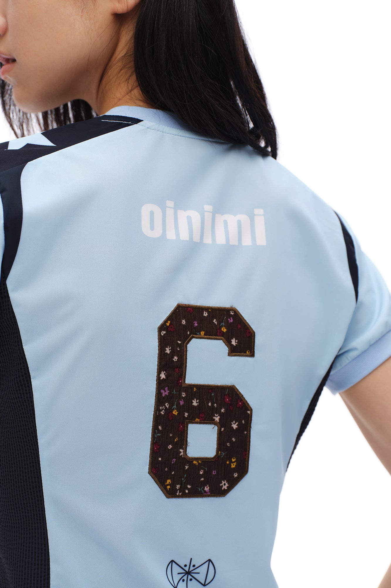 OINIMI Retro Athletic Graphic Raglan T-Shirt