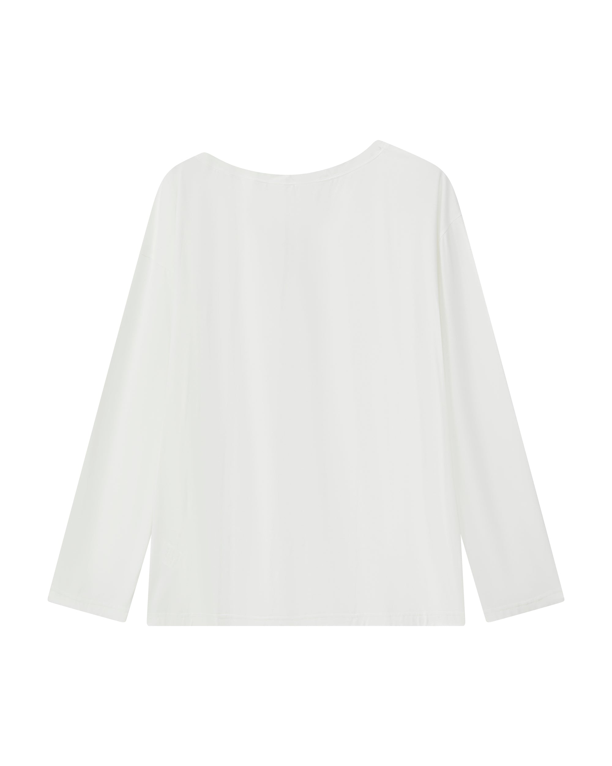 SOFITTE Graphic One-Shoulder Long-Sleeve Tee