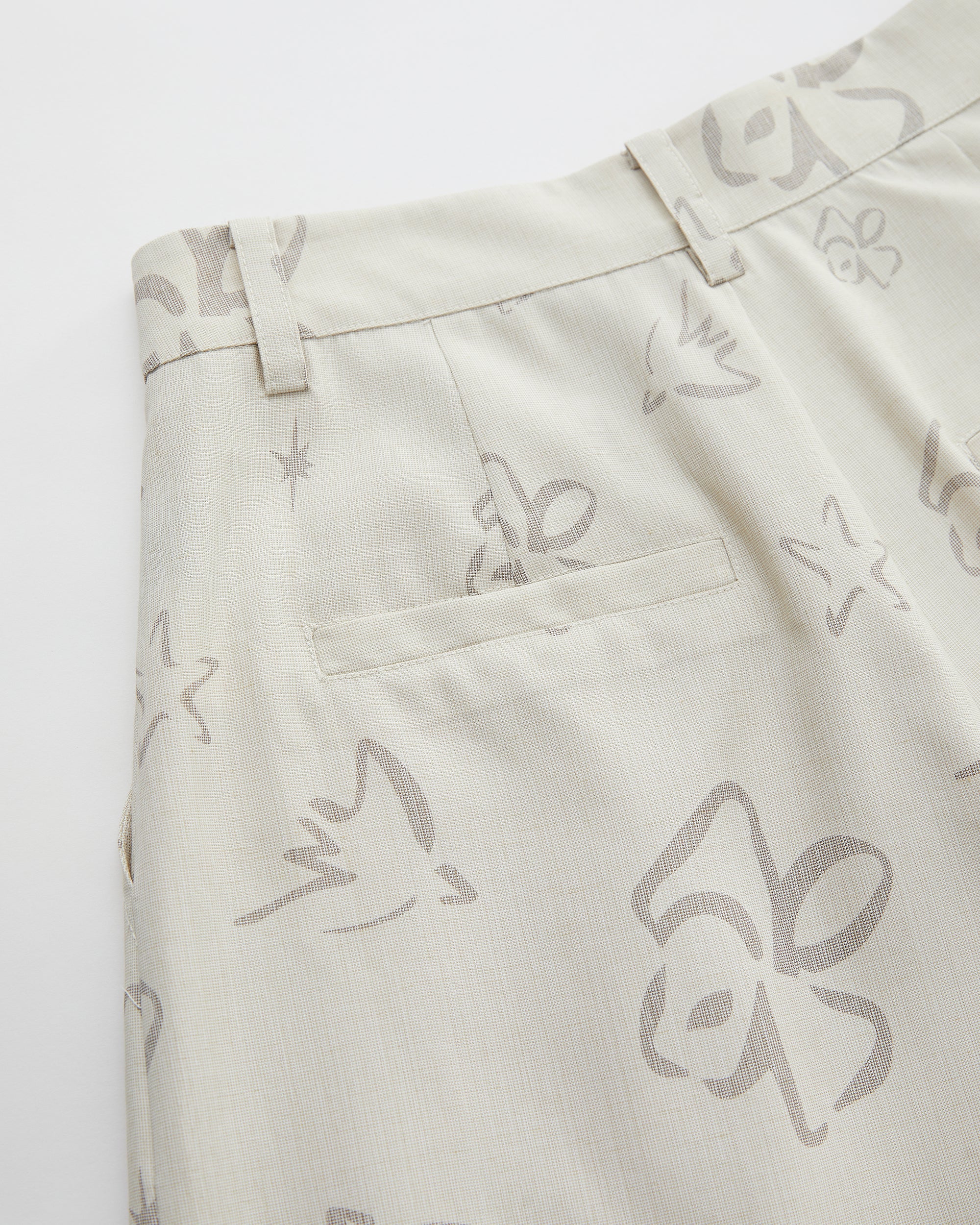 SOFITTE Full-Print Straight Bermuda Shorts