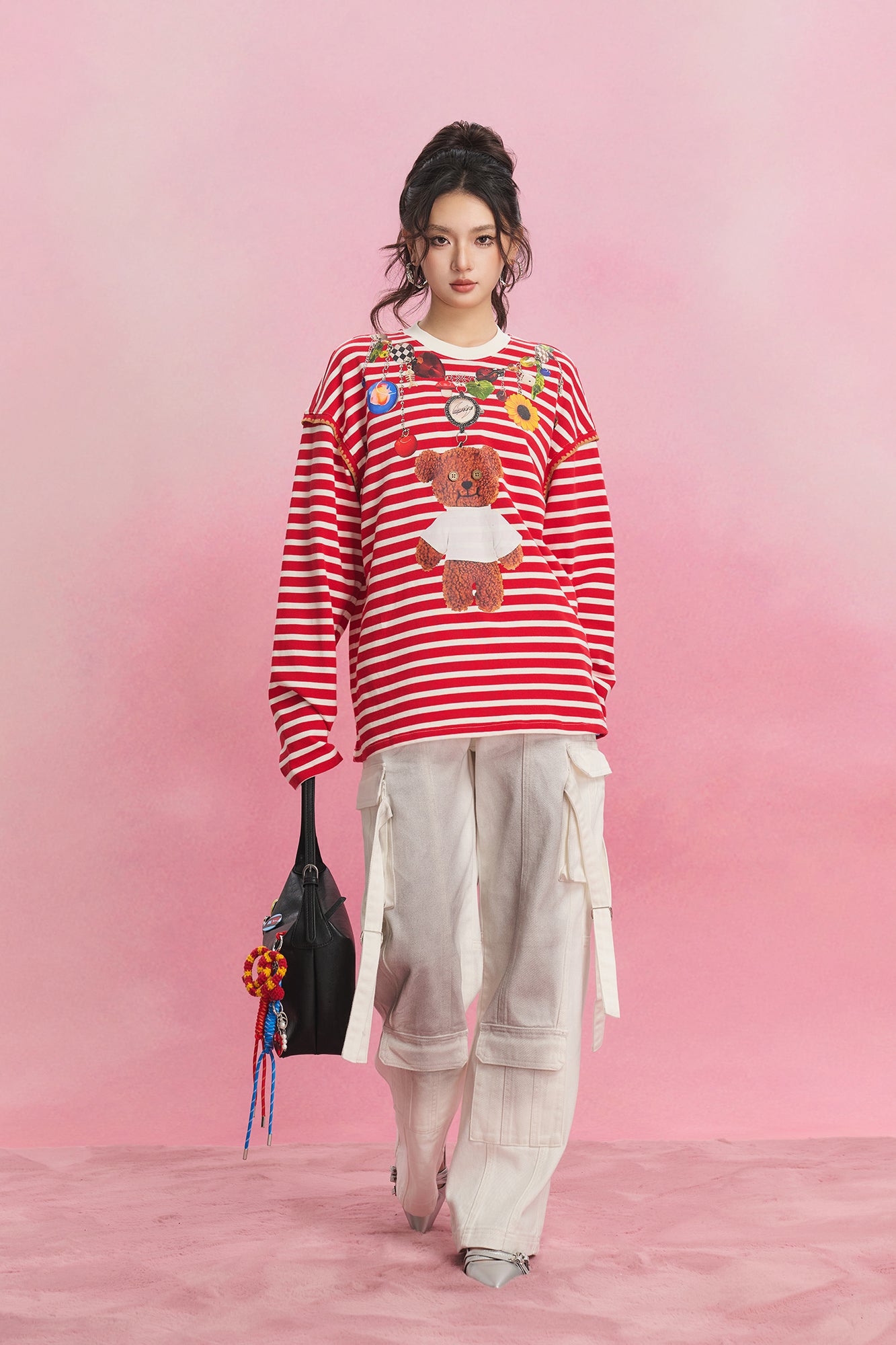 SOFITTE Dirty Fade Utility Strap Cargo Pants