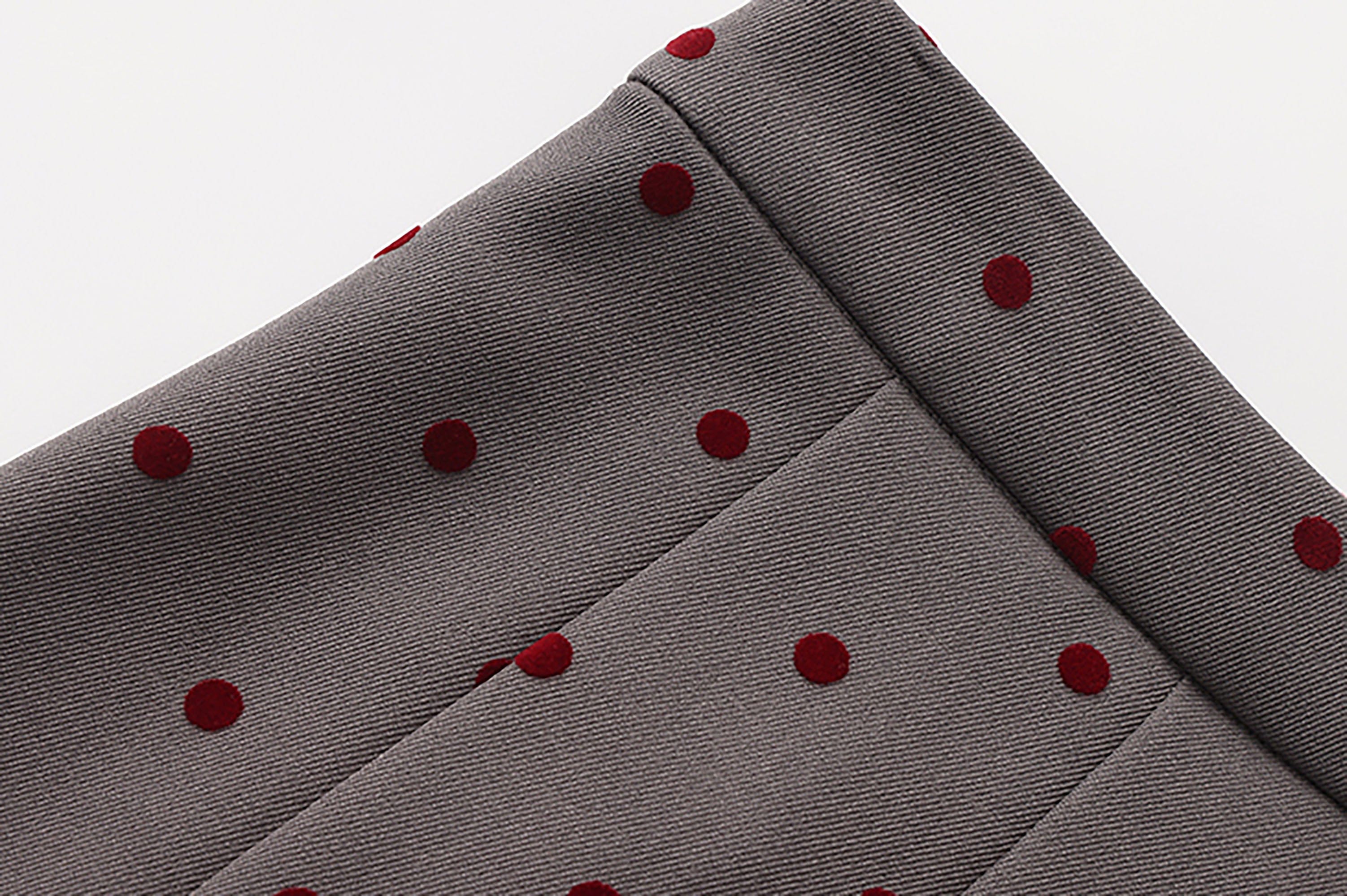 NOESE Polka Dot Pleated Skirt
