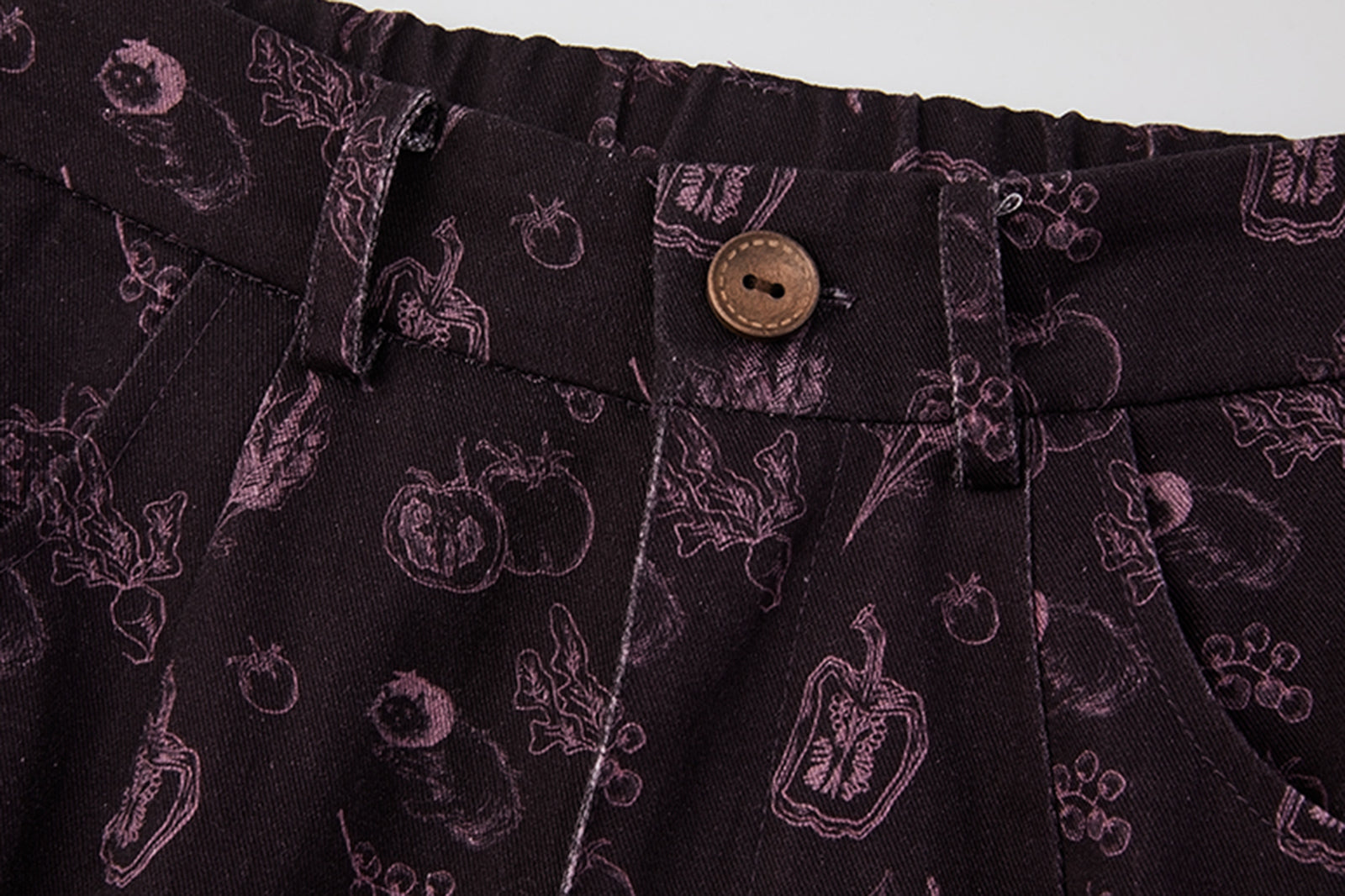 NOESE Botanical Full-Print Convertible Cargo Pants