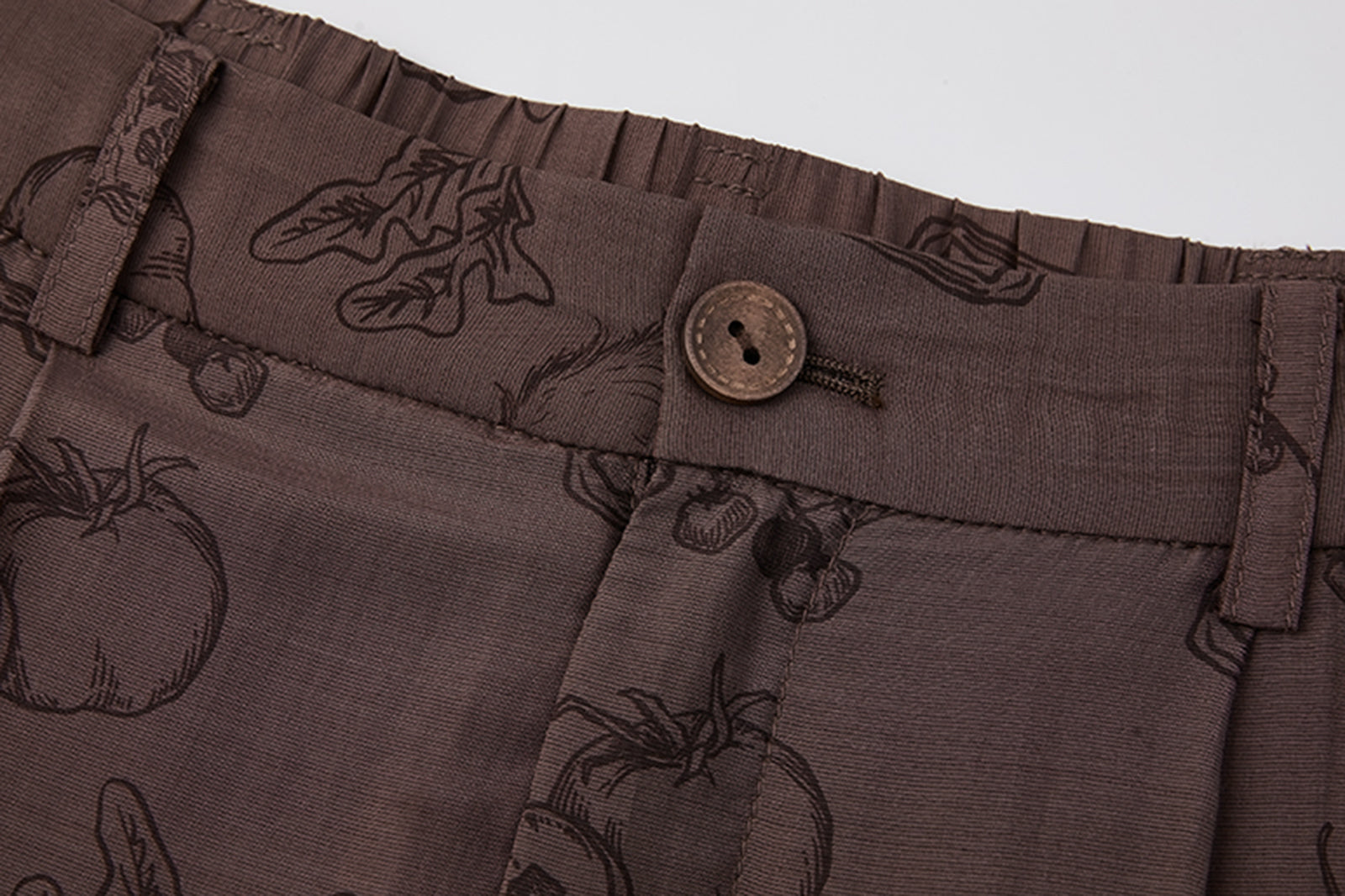 NOESE Pleated Silk-Blended Wide-Leg Pants