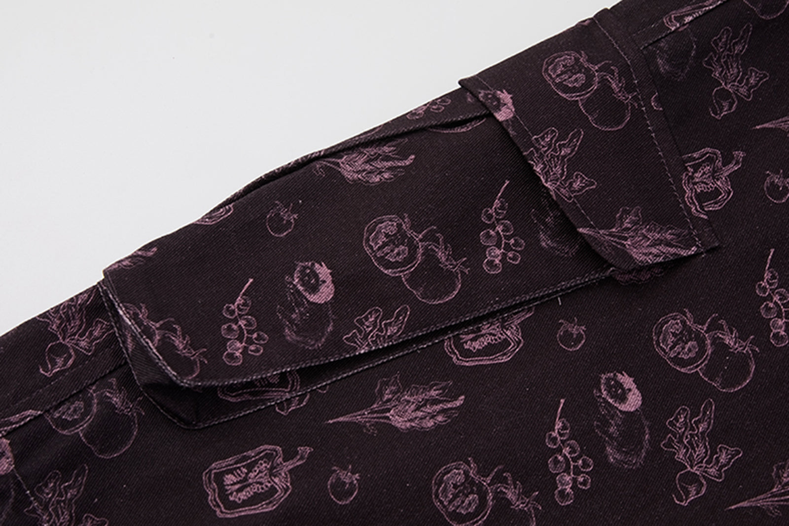 NOESE Botanical Full-Print Convertible Cargo Pants