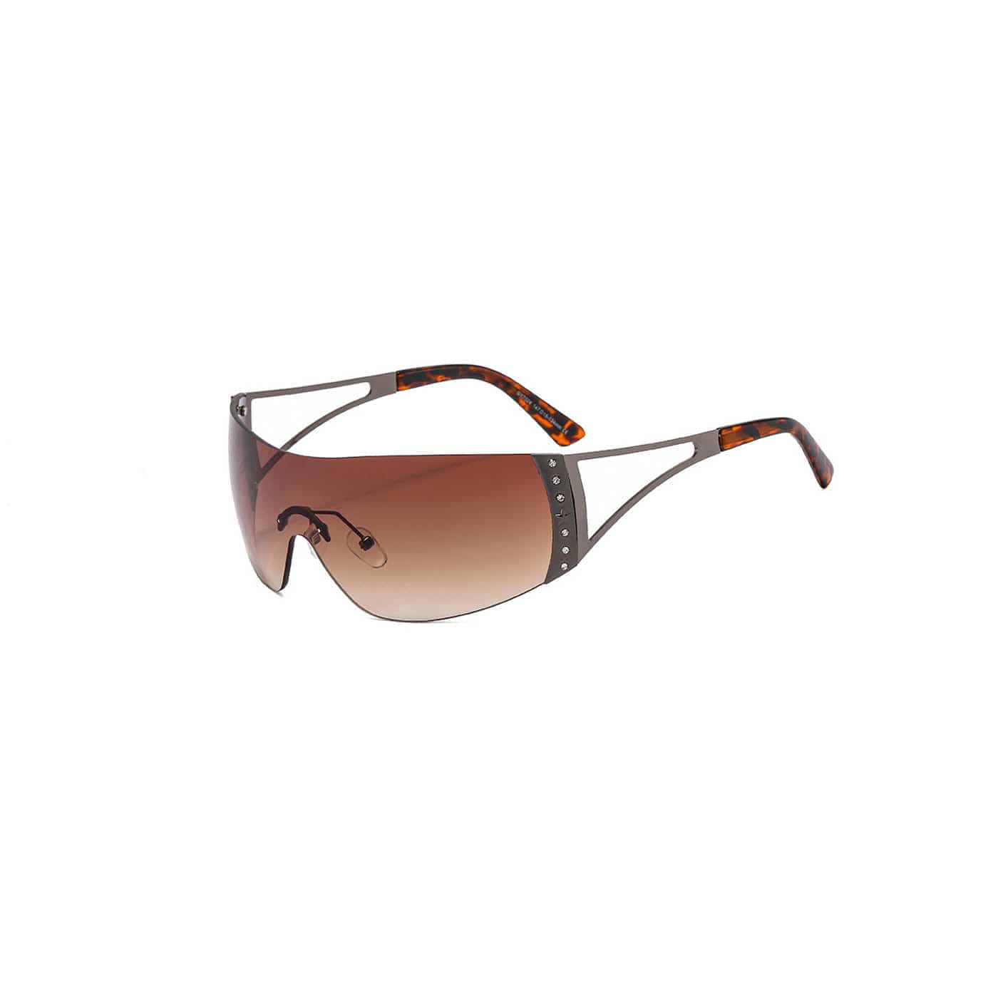 DAMAGE ASIA OPTICALS Rhinestone Frameless Sunglasses, premium urban and streetwear designers apparel on PROJECTISR.com, DAMAGE ASIA