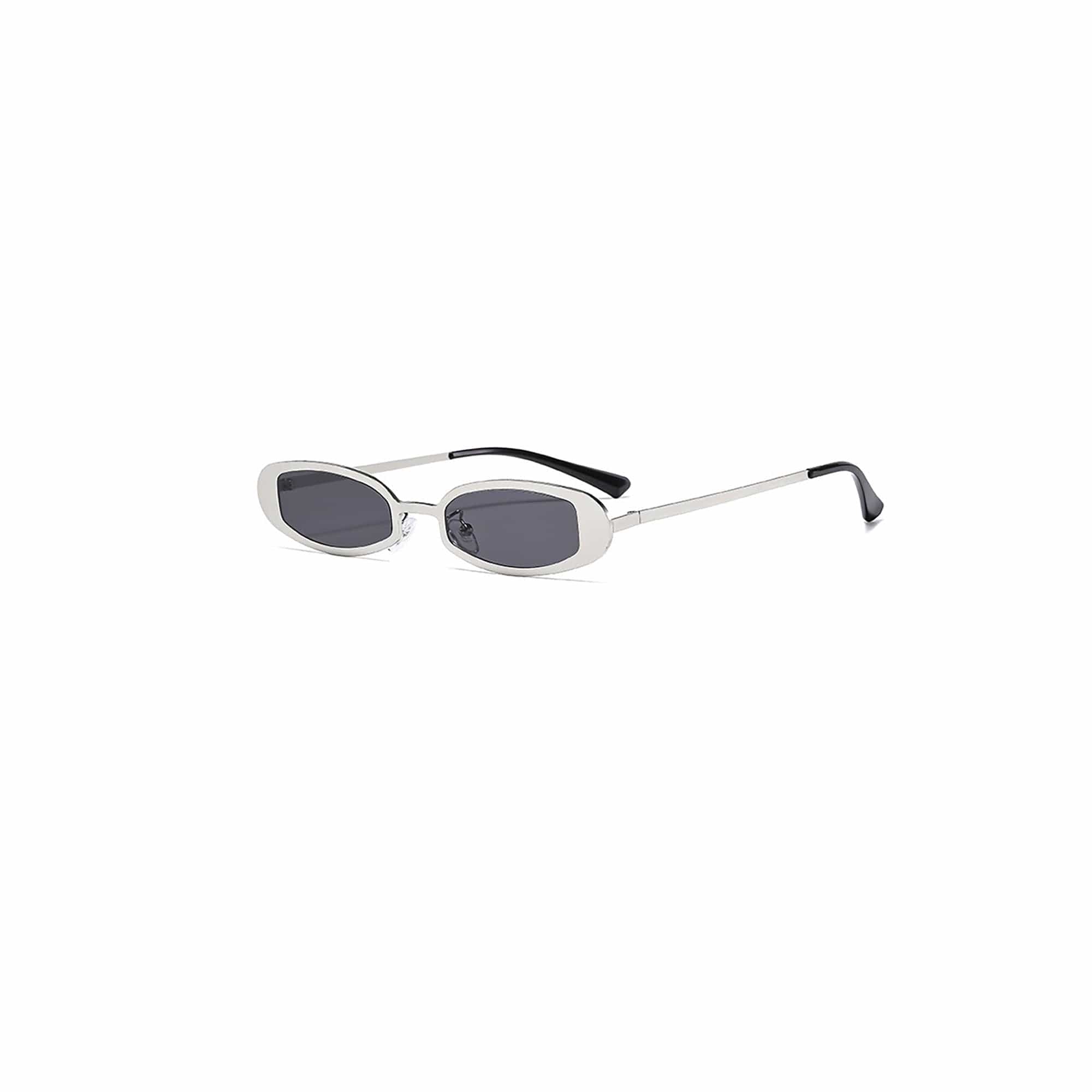 DAMAGE ASIA Silver Framed Sunglasses