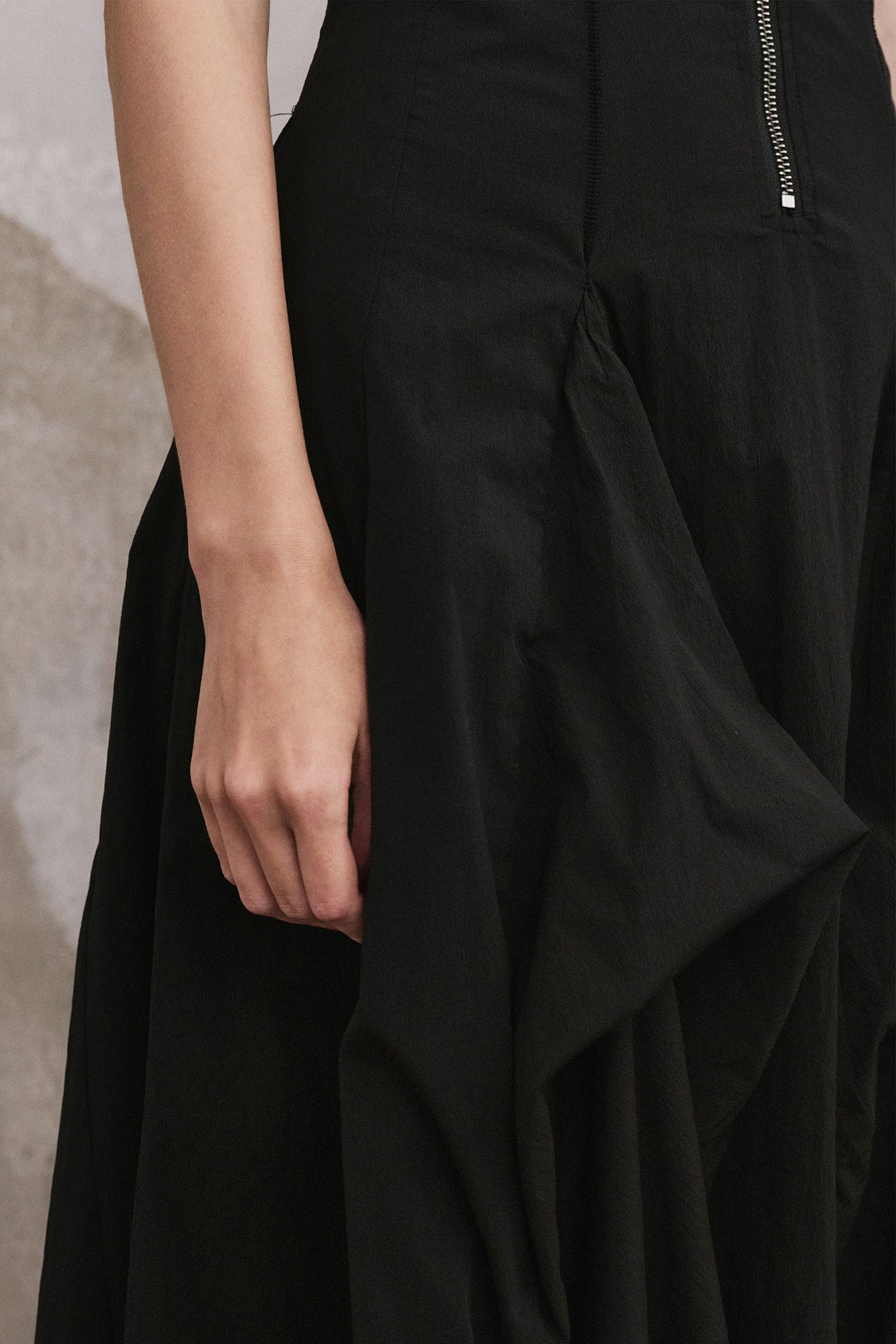 ILNya Nieternite Nifutur Twisted Strap Layered Corset Maxi Dress