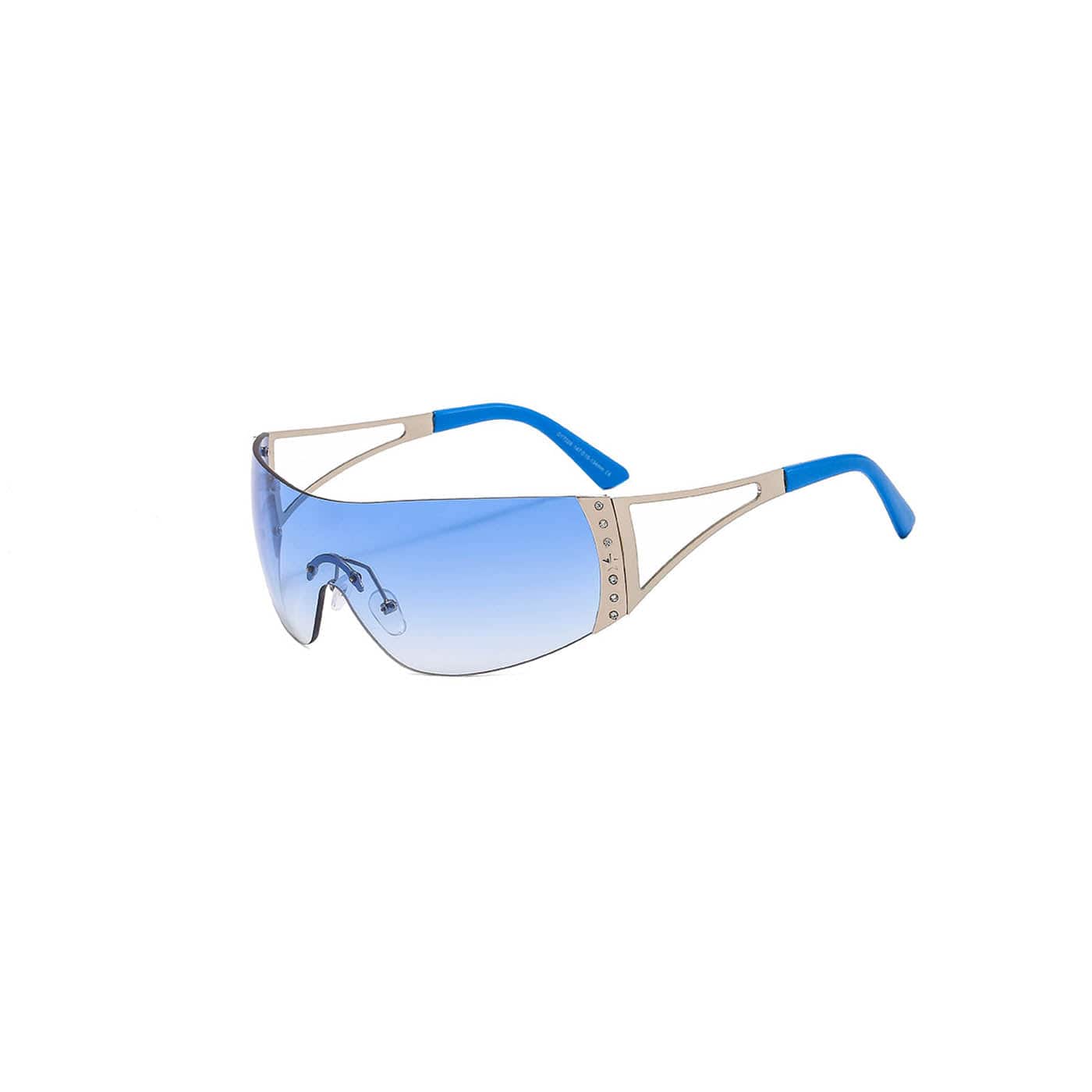 DAMAGE ASIA OPTICALS Rhinestone Frameless Sunglasses, premium urban and streetwear designers apparel on PROJECTISR.com, DAMAGE ASIA