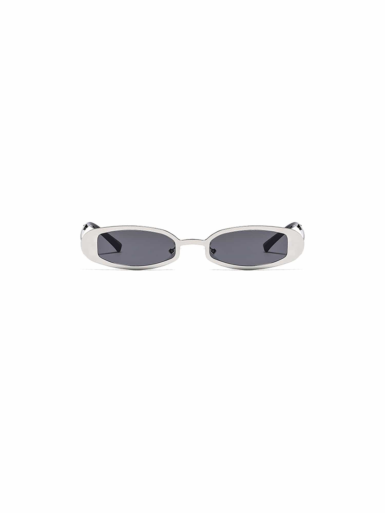 DAMAGE ASIA Silver Framed Sunglasses