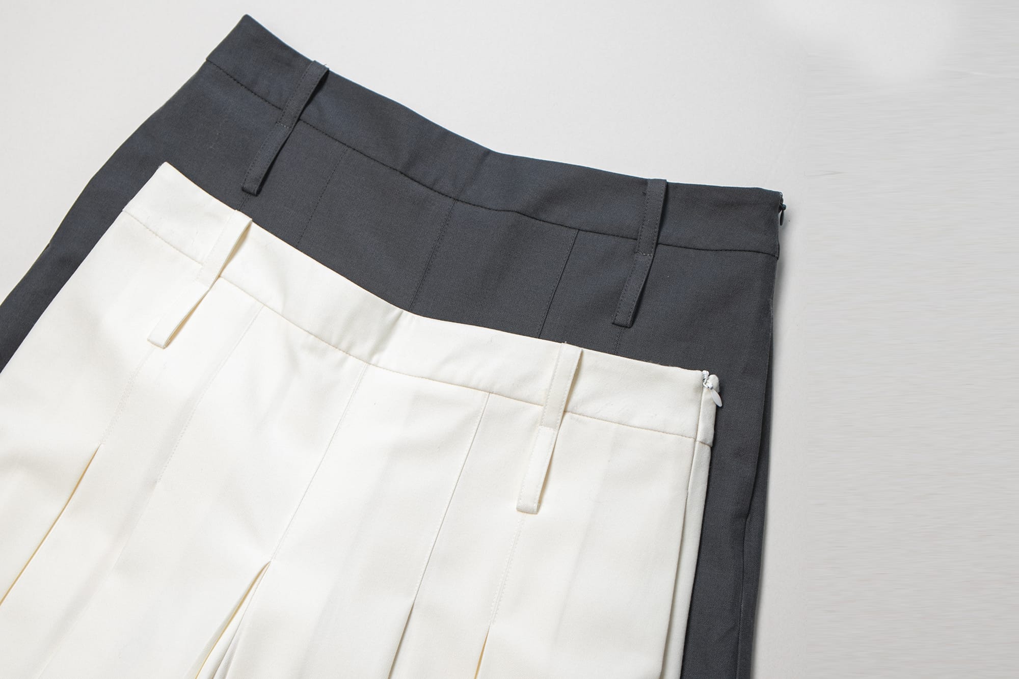 LEONSENSE Pleated A-Line Skort Shorts