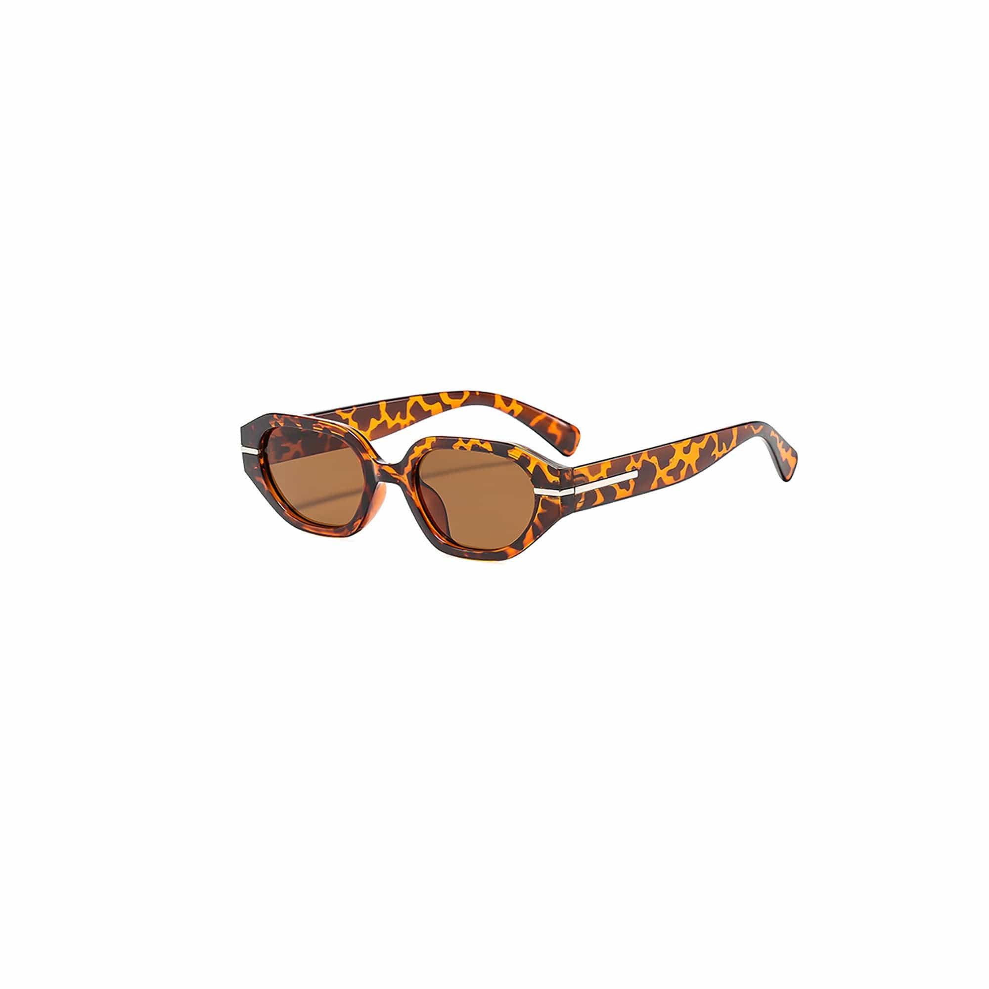 DAMAGE ASIA Retro Transparent Sunglasses