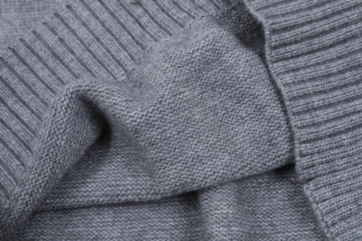 FREE CENTER Reversible Hooded Oversized Sweater