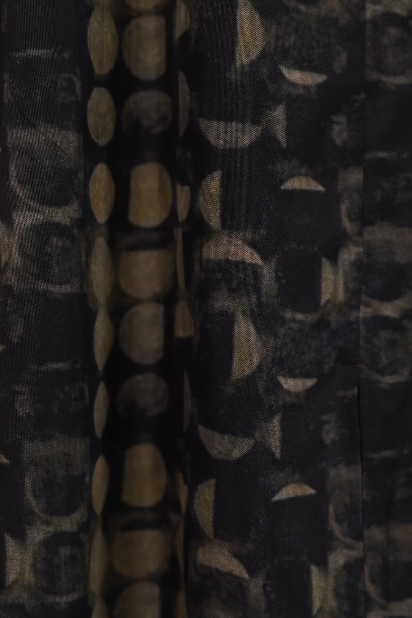 INCH LIM Asymmetric Polka-Dot Full-Print Jacket