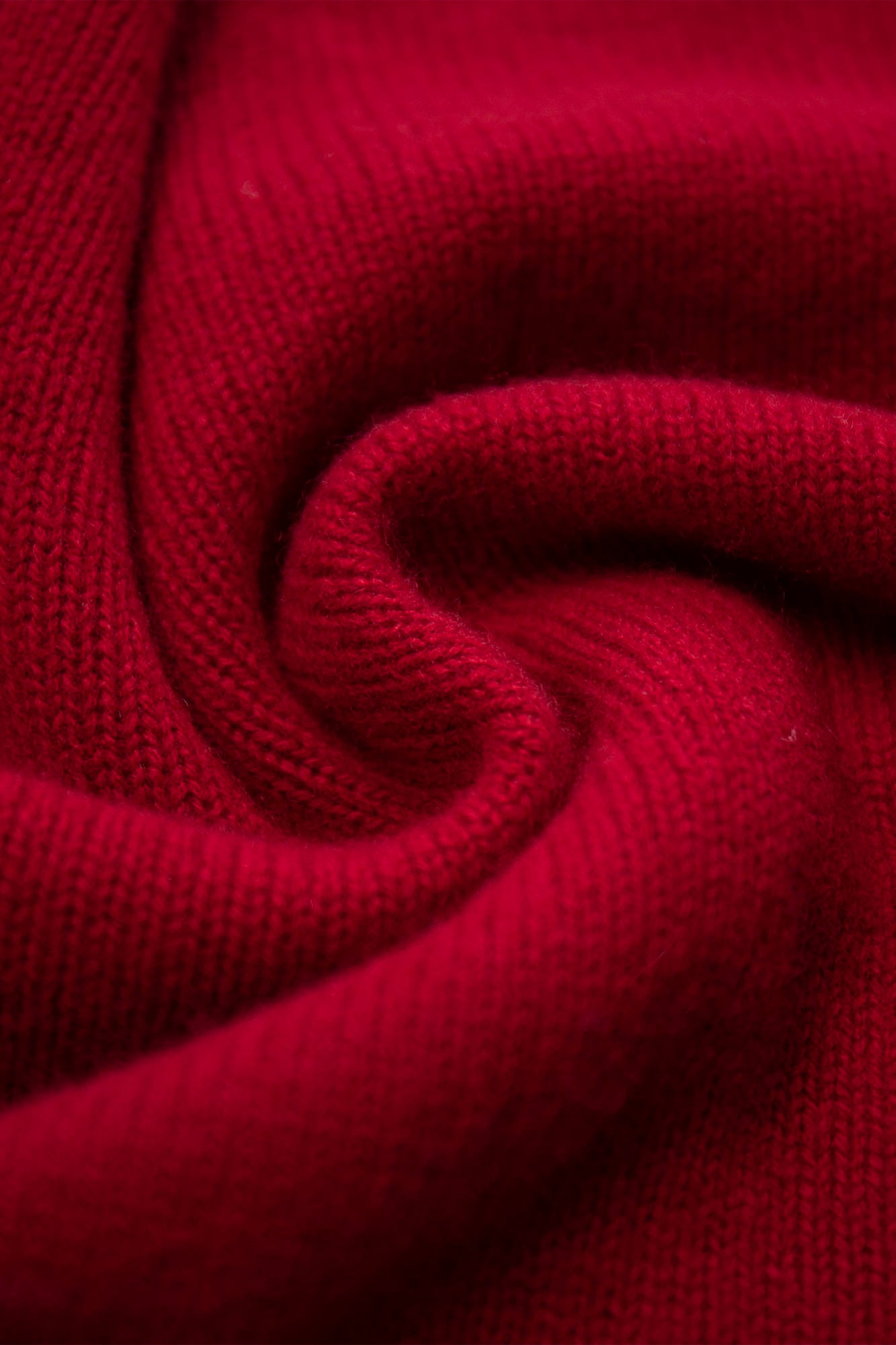 LEONSENSE Contrast-Trim Button Cardigan & Scarf Set