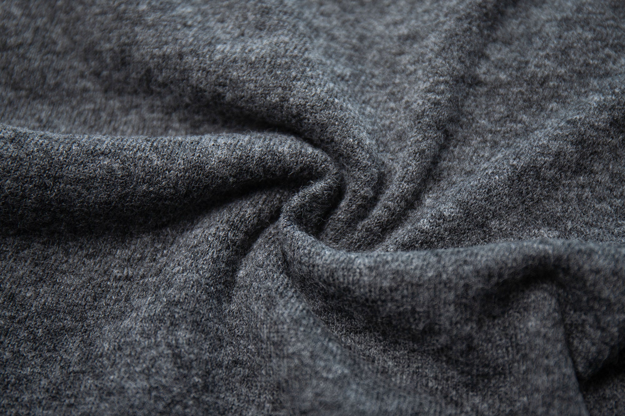 LEONSENSE Asymmetrical Wool-Blend Wrap Skirt