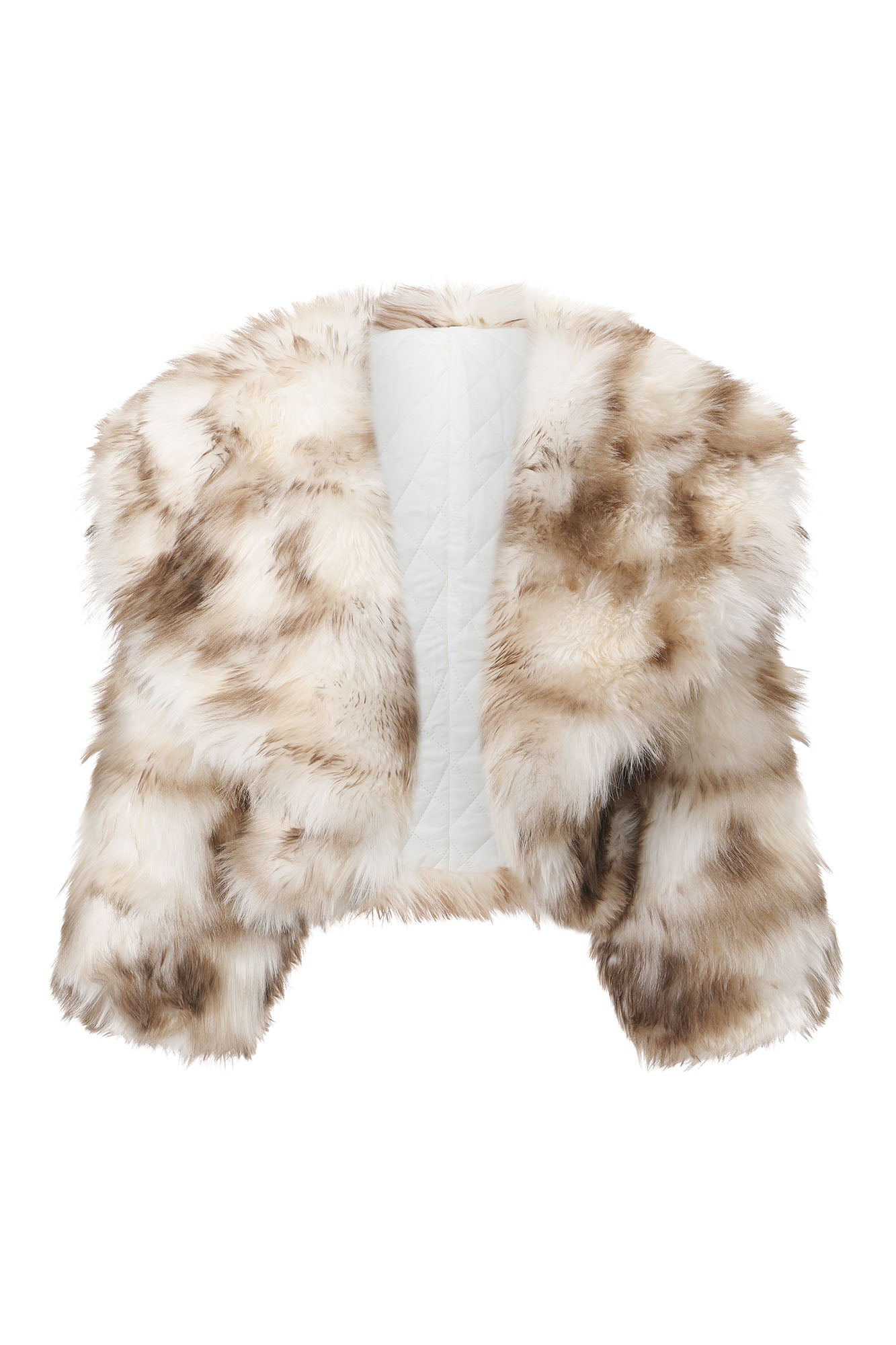 NEVER OFFEND L ANGEL Faux-Fur Oversized Luxe Jacket